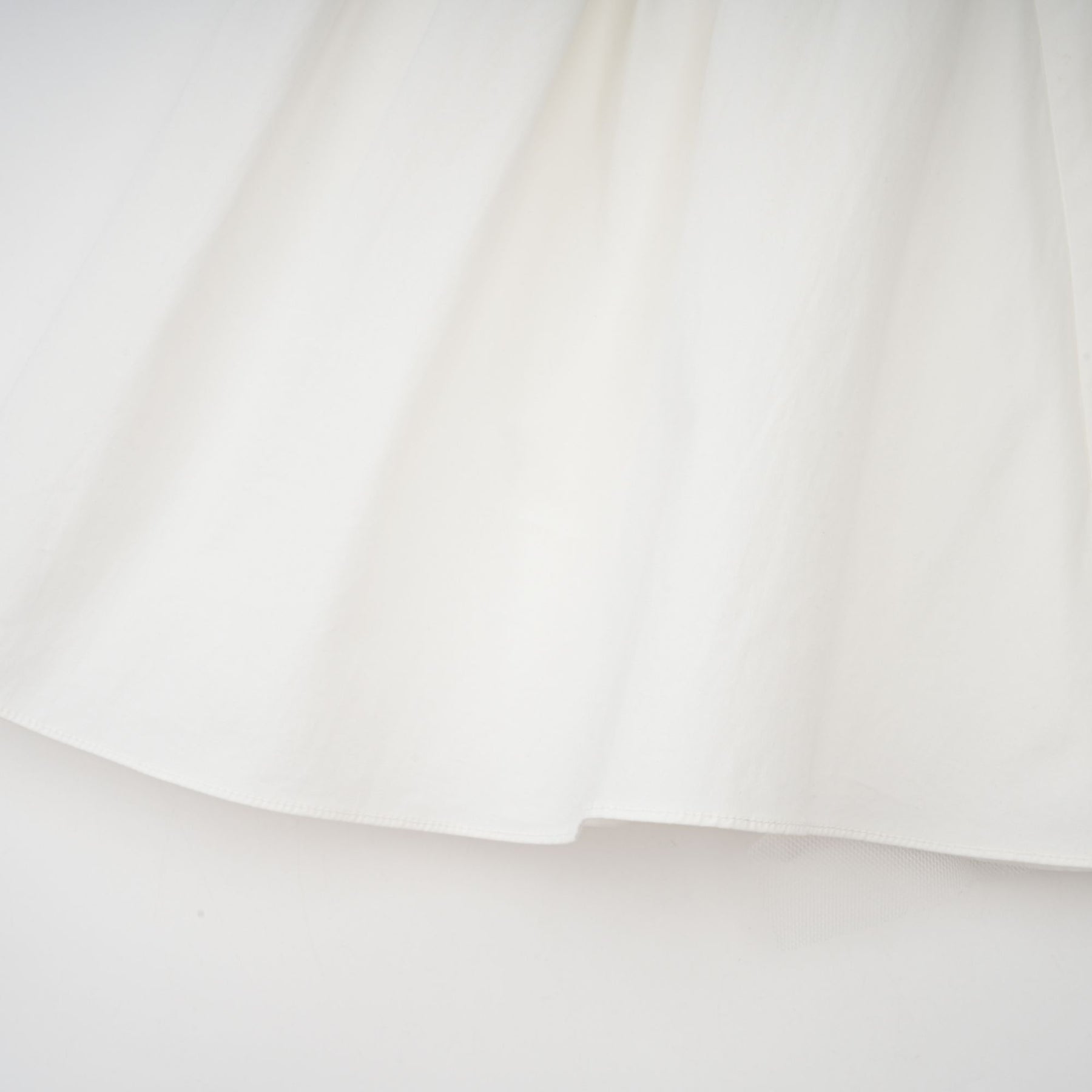 Fiorella Mini Dress - Folded Split Neck - Boned Bodice - Flared Skirt - Decorative Buttons - Rear Zip Fastening