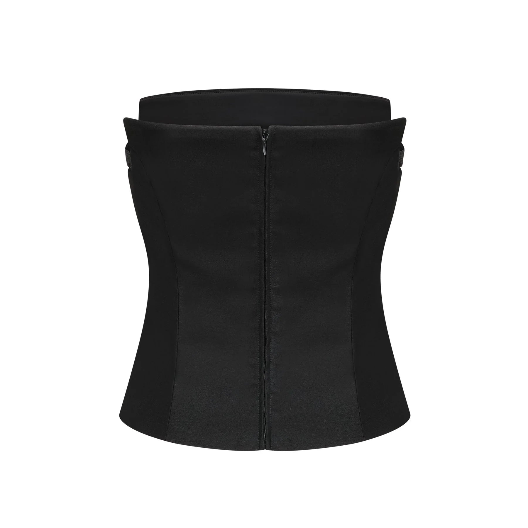 Fiorenza Skirt & Top Set - Sleeveless Off - The - Shoulder Design - Medusas Head Motif - High - Waisted Box - Pleat Skirt - Rear Zip Fastening