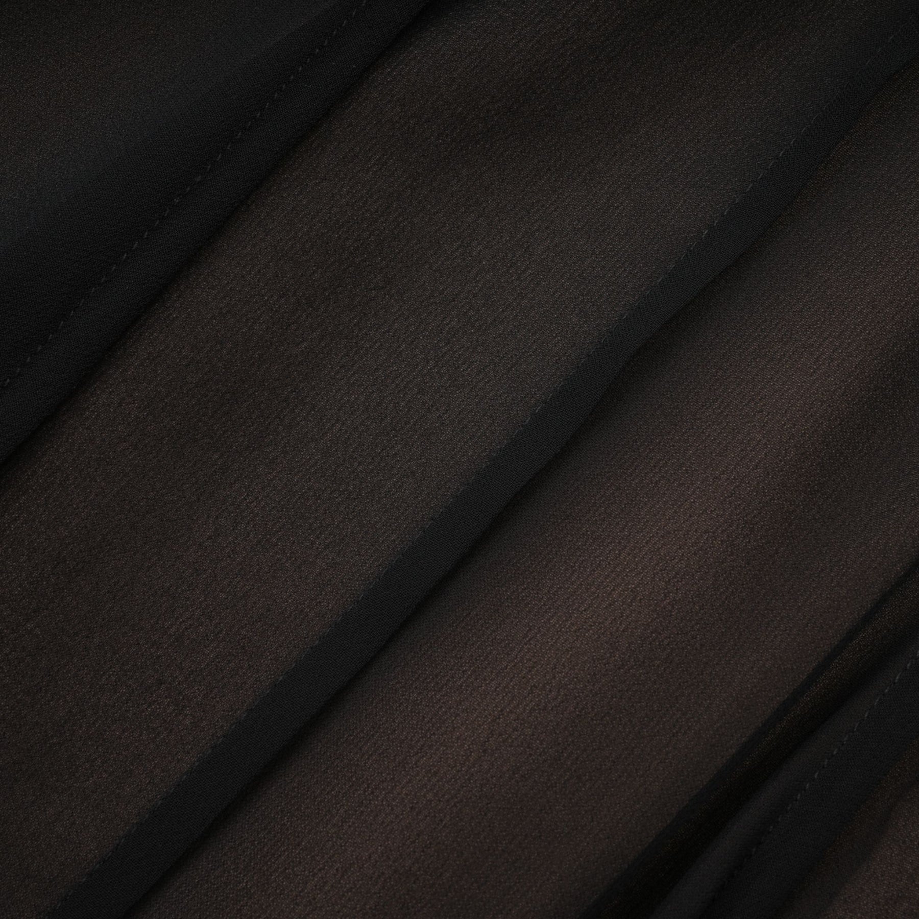 Francesca Maxi Dress - Tulle Fabric with Pleat Detailing - Ruched Design - Ruffled Hem and Concealed Rear Zip Fastening