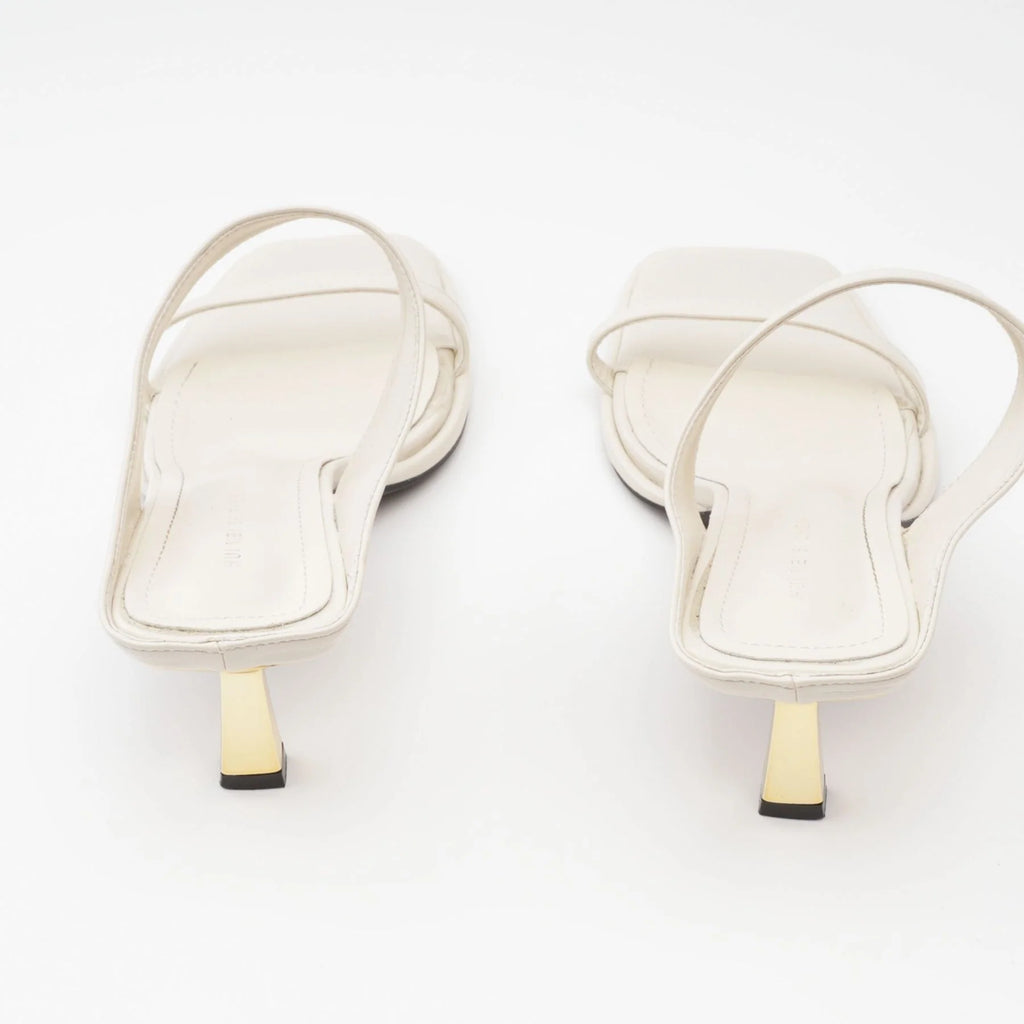 Genevieve Genevieve low block heel sandals