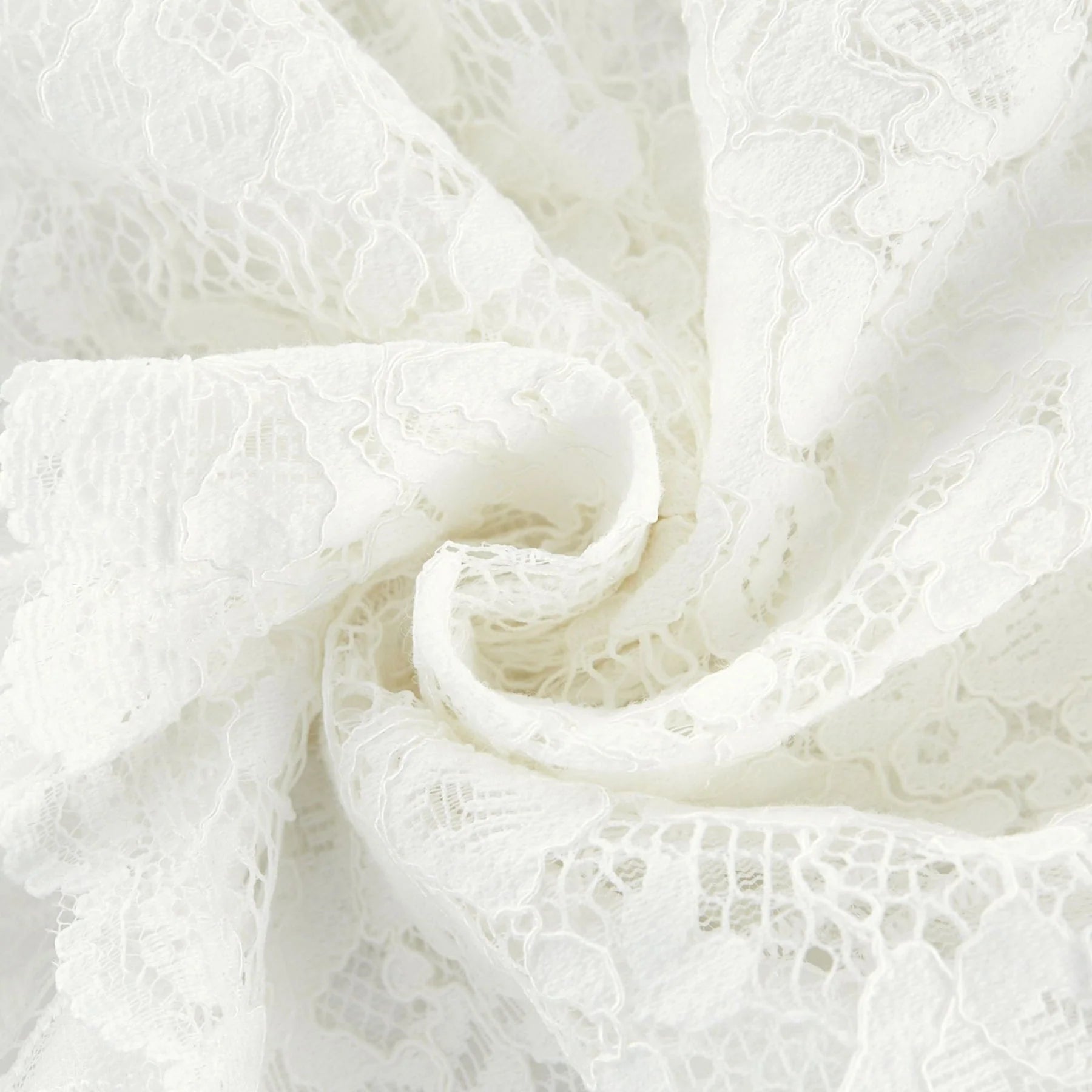 Ginetta Midi Dress - V - Neck Design - Floral Embroidery - Lace Trim - Cut - Out Details