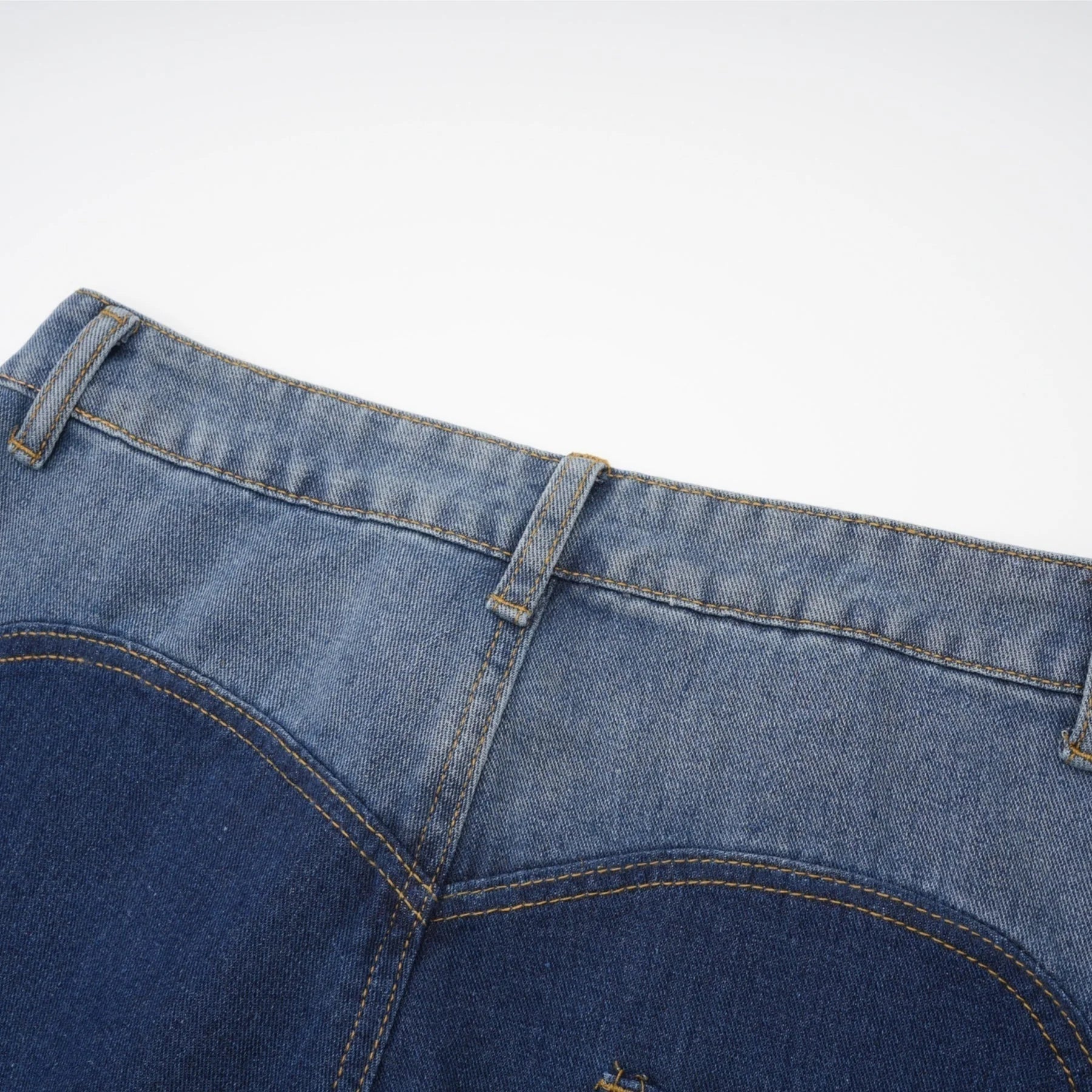 Giuliana Jeans - High Waist Design - Cut - Out Detail - Panel Detailing - Belt Loops