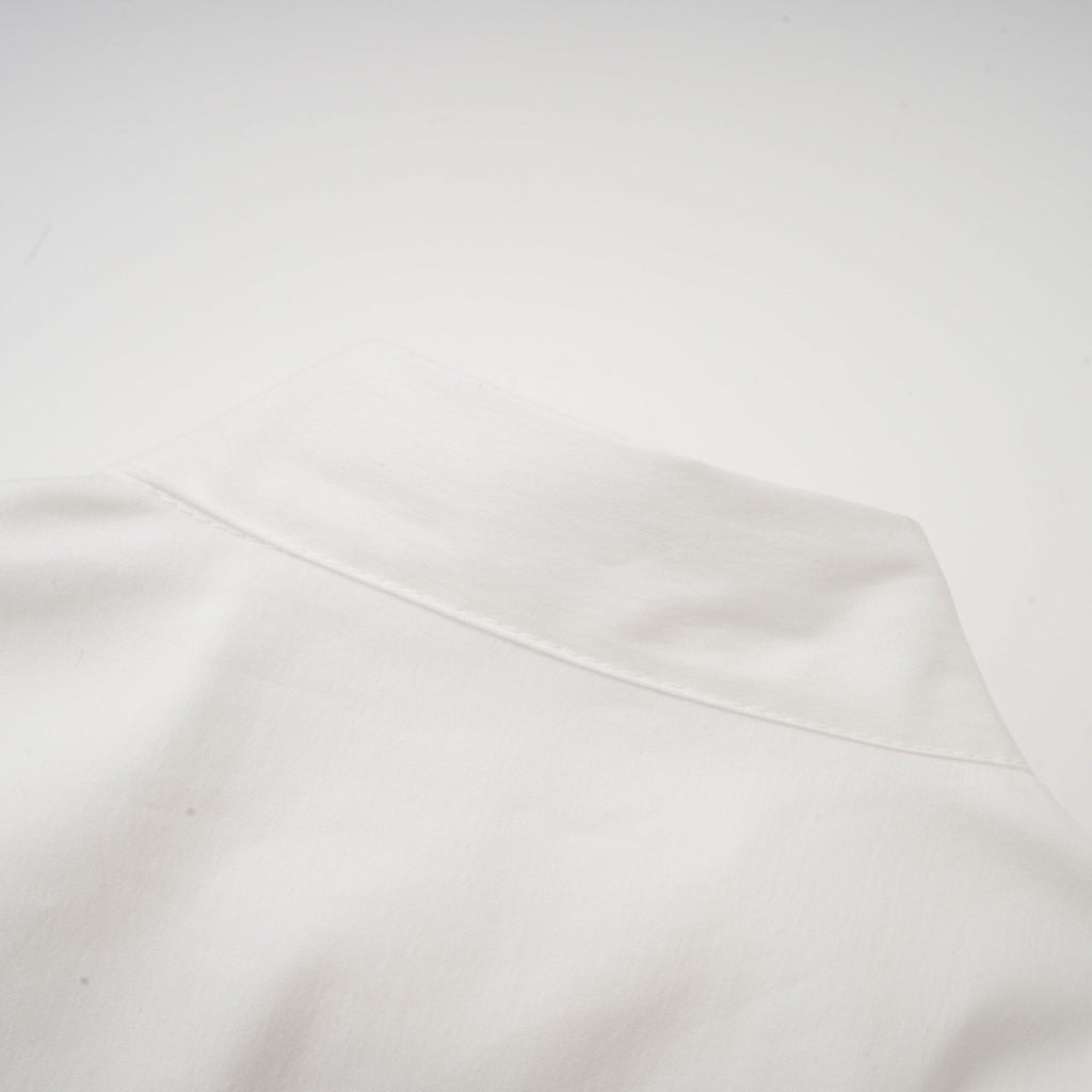 Giulietta Shirt - Scarf Collar - Long Sleeves - Pleated Design - Button Fastening