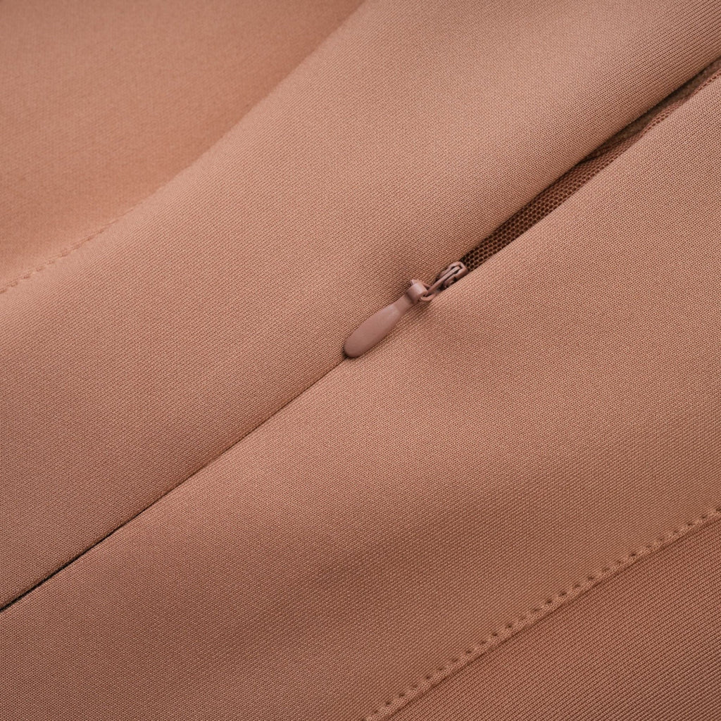 Grazia Off the Shoulder Midi Dress - Bustier Style - Waist - Tightened Design - Satin Finish - Flared Hem