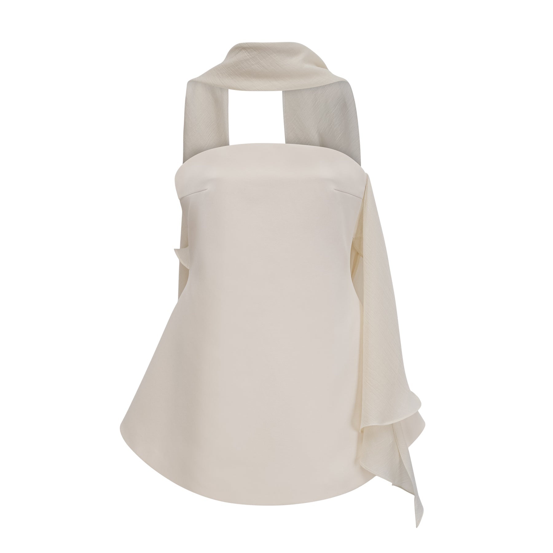 Hanna Mini Dress – Off the Shoulder – Sleeveless – Cinched Waist