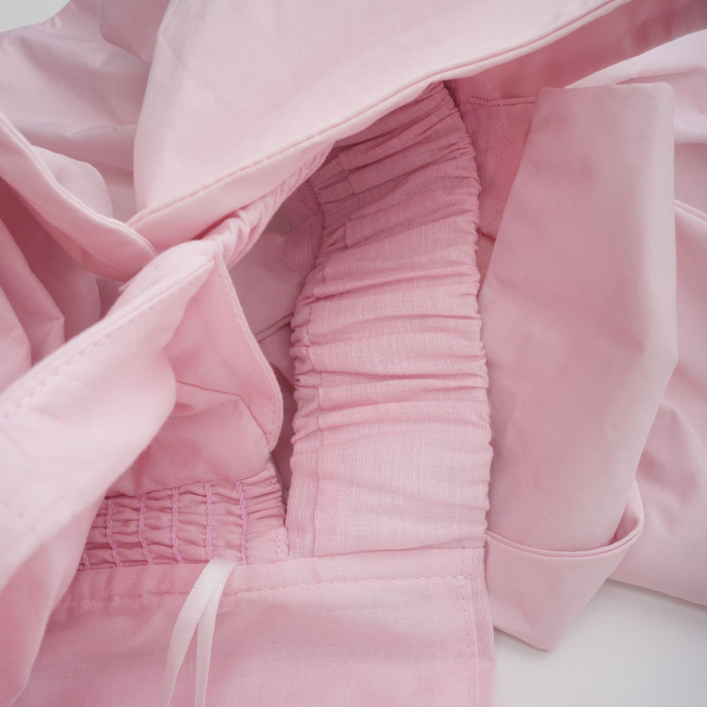 Hattie Off the Shoulder - Cinched Waist - 3D Petal Detailing - Flared Hem - Rear Zip Fastening