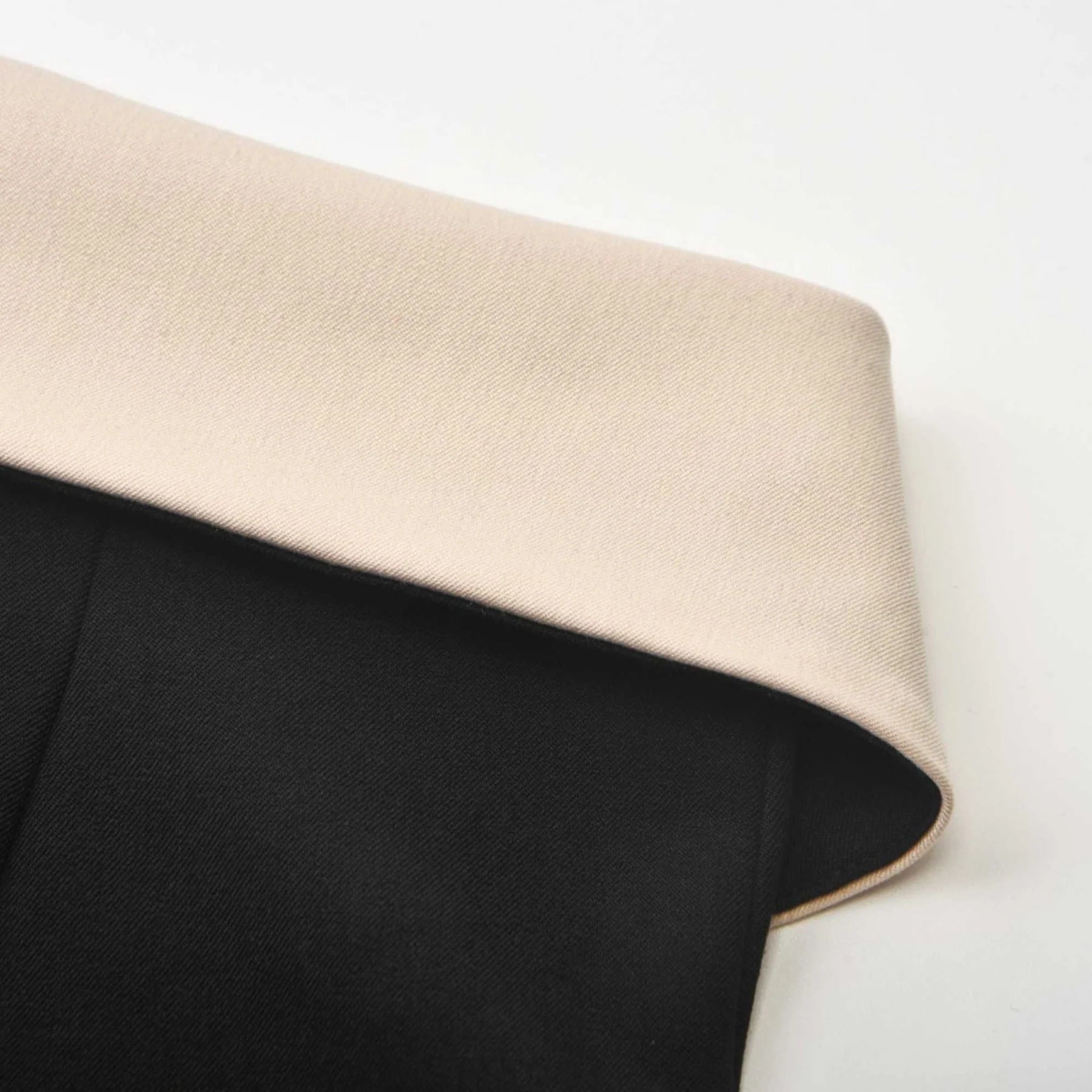 Haven Trousers - High - Rise Contrast Collar - Panelled Tailoring - Flared Legs - Structured fit - Versatile Style
