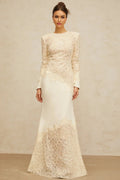 Holly Maxi Dress Sequined Floral Embroidery