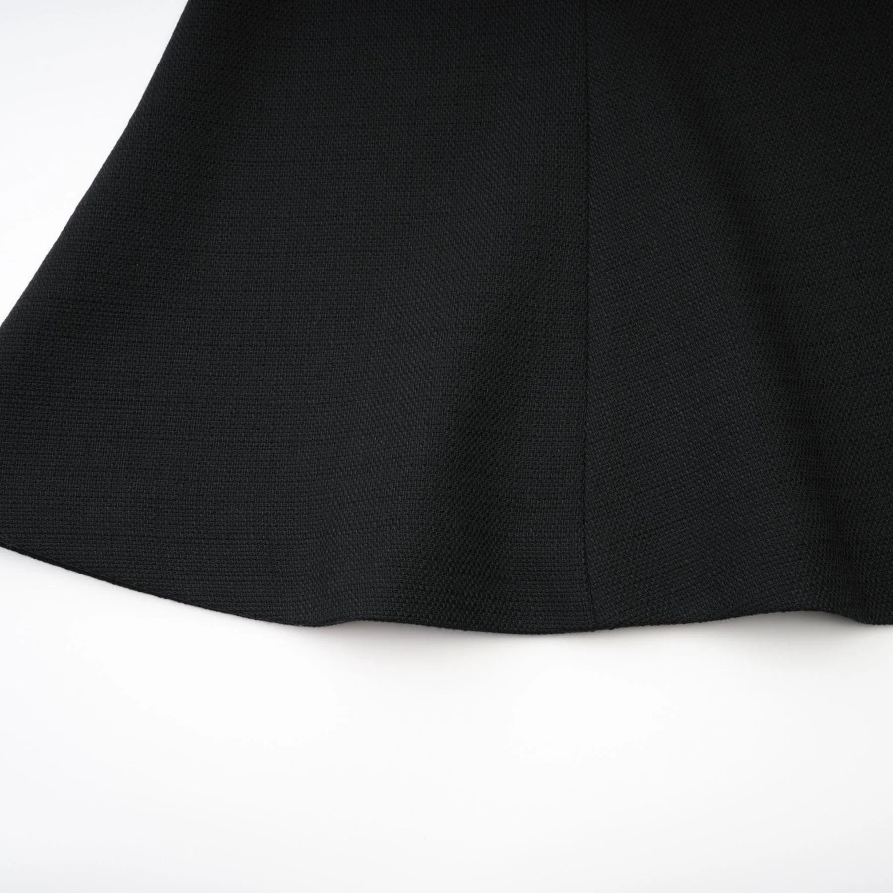 Ida Jacket & Skirt Set - Contrast Colors - Cropped Jacket - Flared Skirt - Front Button Fastening - Patch Pockets