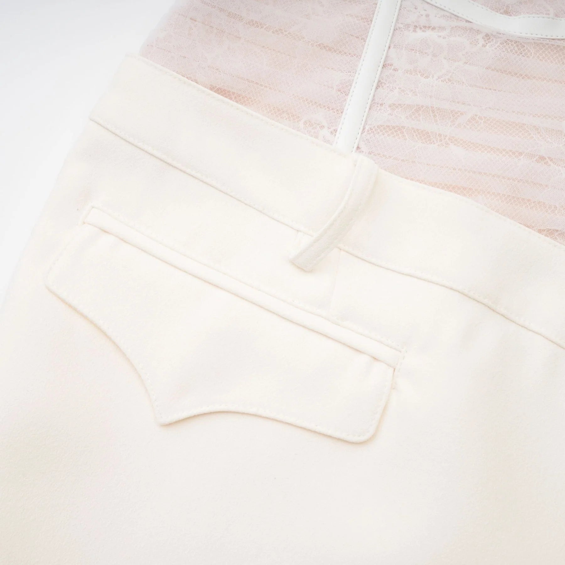 Isabella Mini Dress - Bustier Style - Mesh Detailing - Asymmetric Design - Rear Zip Fastening