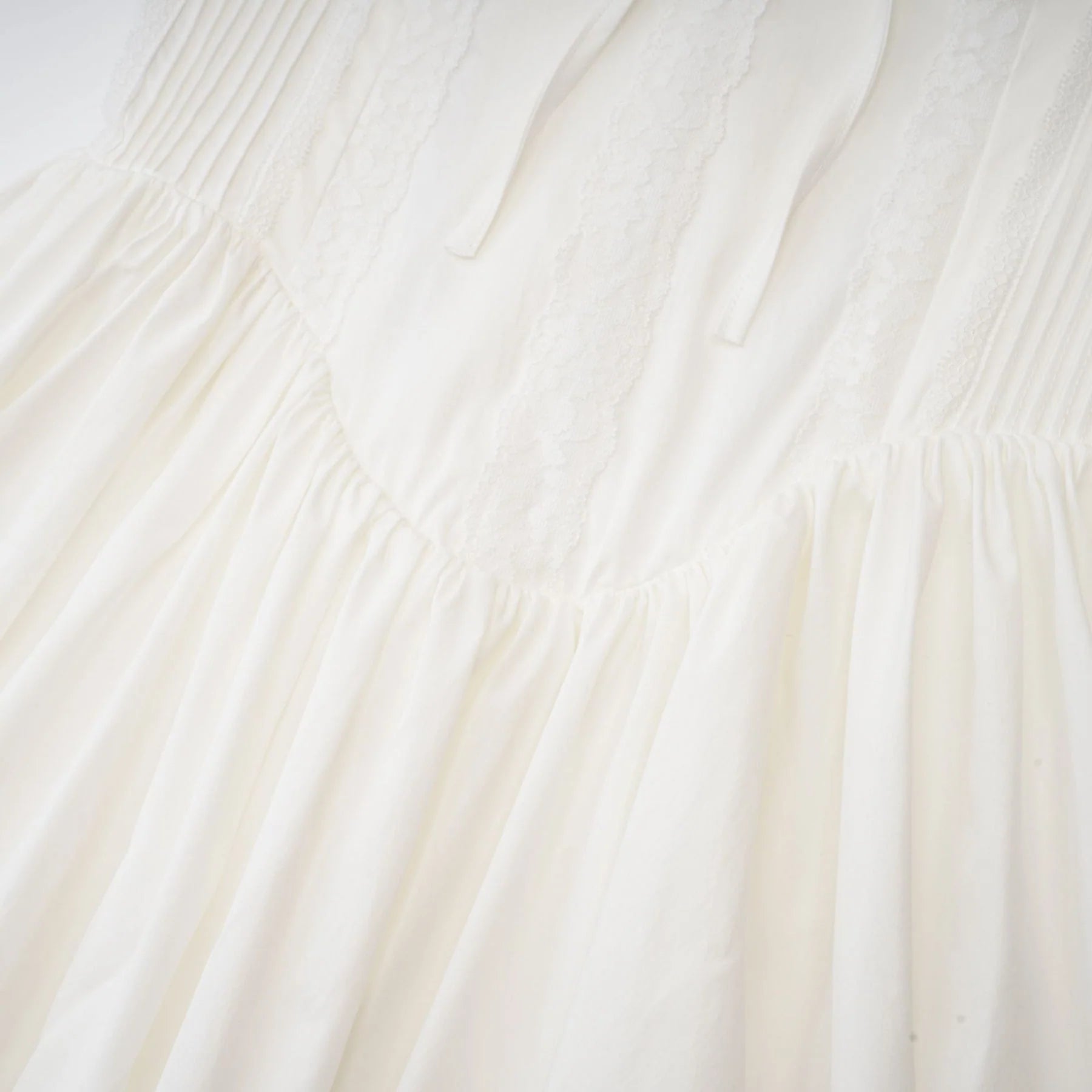 Jada Mini Dress Lace Corset Layered White & Spaghetti Straps