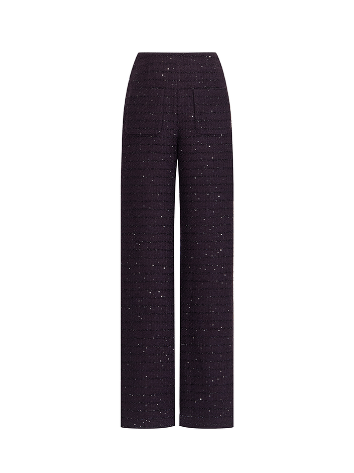 Juliet Trousers - High - Waisted Fit - Wide - Leg Silhouette - Suitable For Formal Events, Office Wear, Chic Casual Styling - Premium Quality