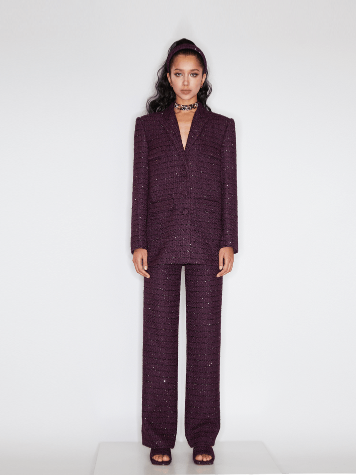 Juliet Trousers - High - Waisted Fit - Wide - Leg Silhouette - Suitable For Formal Events, Office Wear, Chic Casual Styling - Premium Quality
