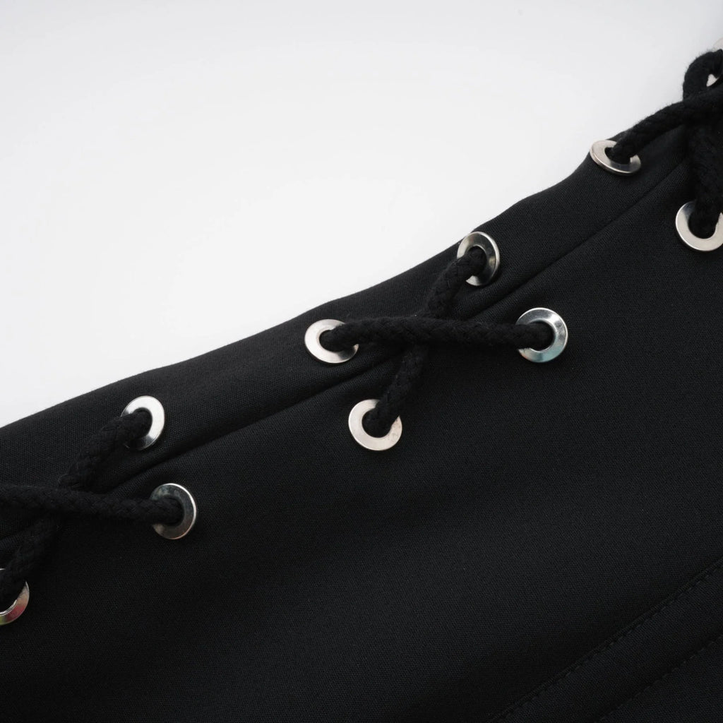 Kadence Dress Black Sleeveless V - Neck Pocket & Zip Fastening - Size M