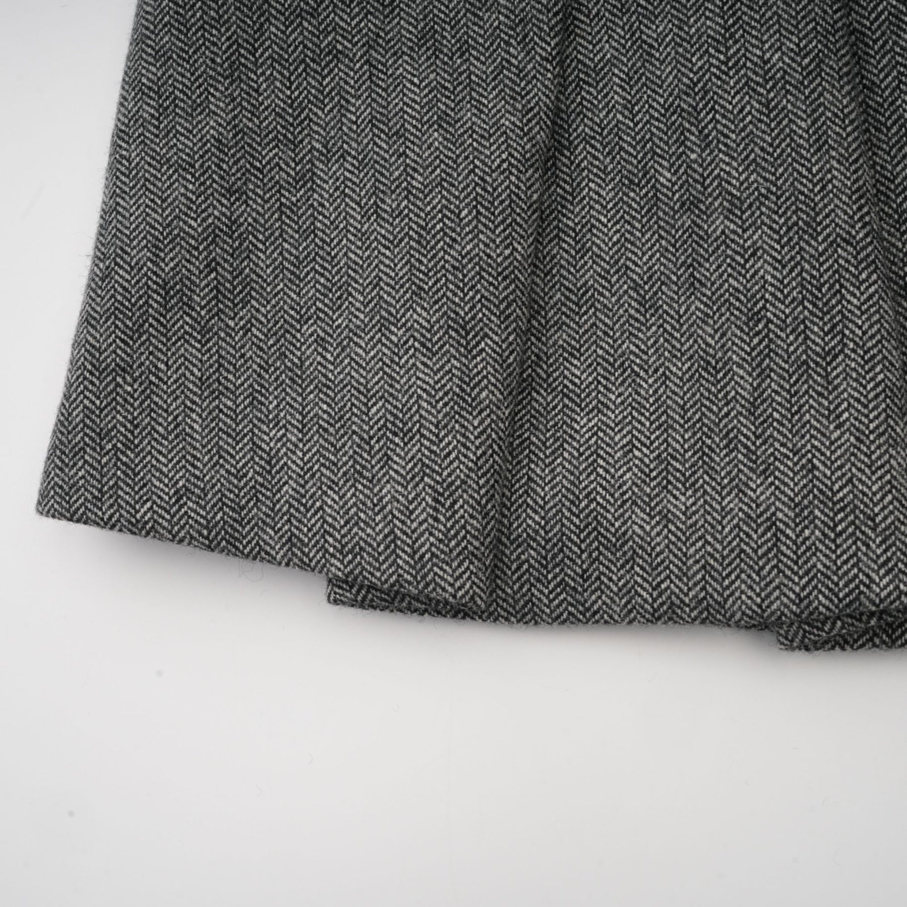 Kali Top & Shorts Herringbone Grey Peplum Crystal Embellished
