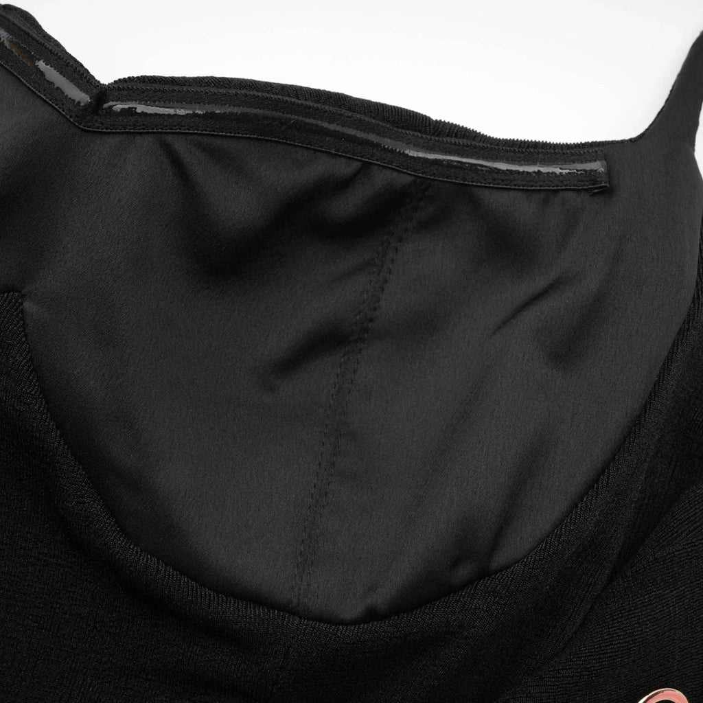 Kimberly Midi Dress Black Bustier Off - shoulder Design