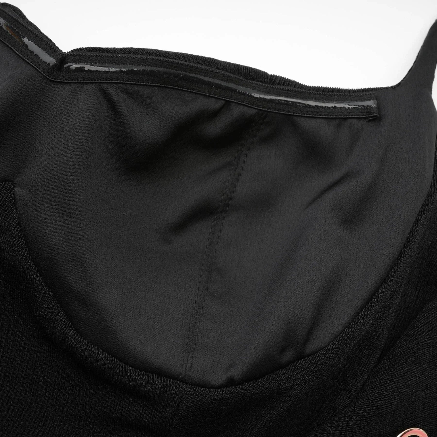 Kimberly Midi Dress Black Bustier Off - shoulder Design