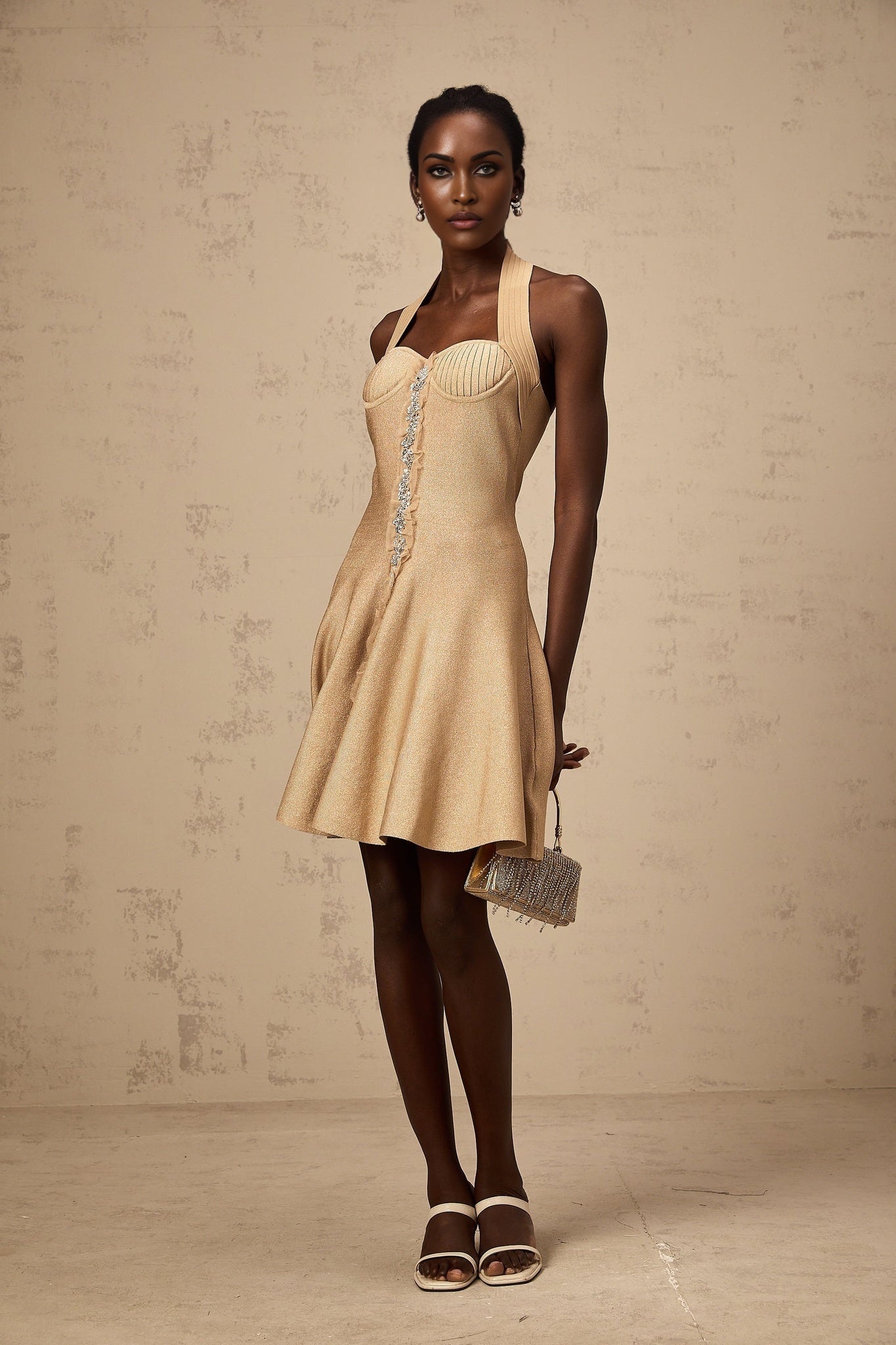 Landry Halterneck Mini Dress