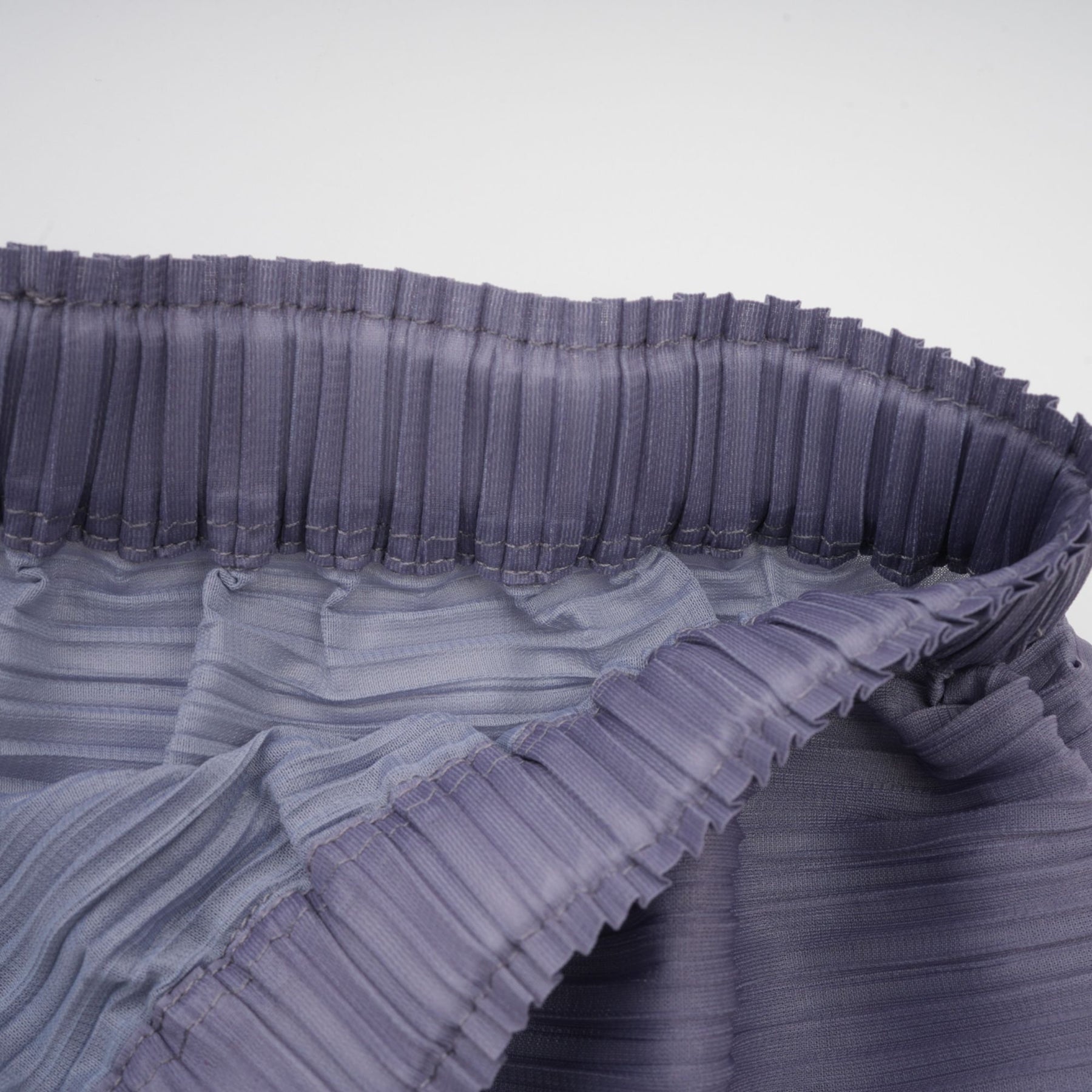Letizia Blouse & Trousers Purple Gradient Wrinkled Set