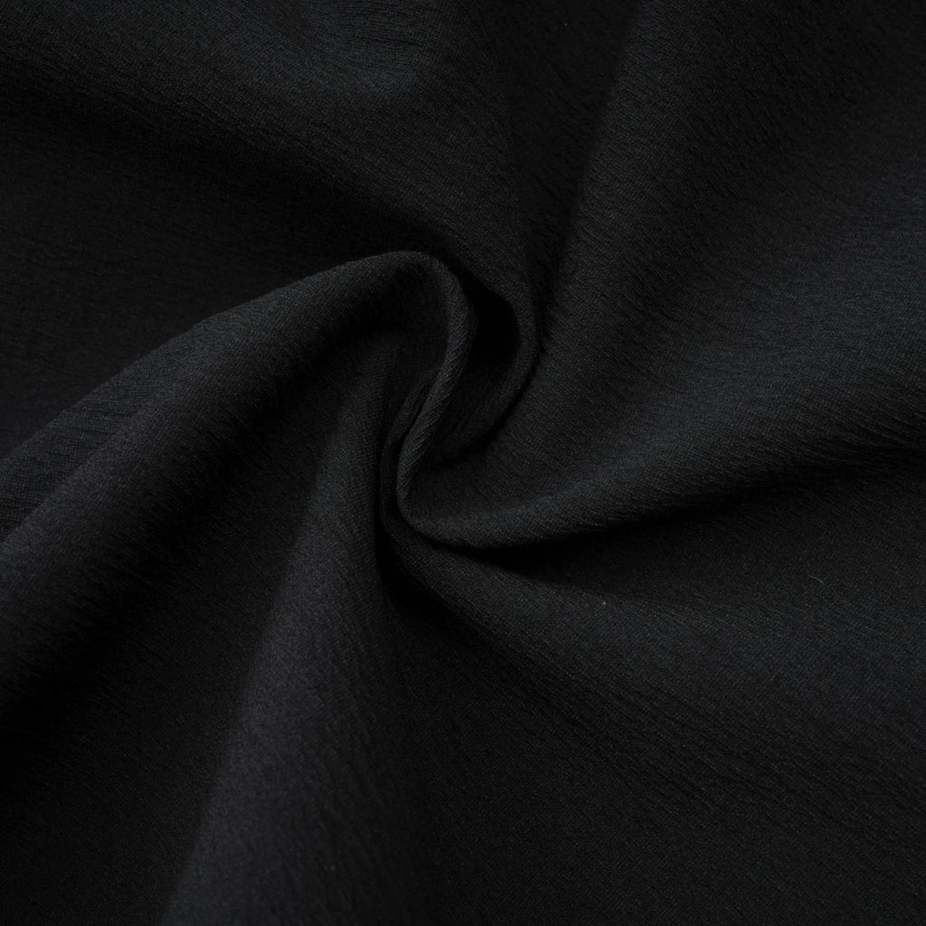 Lia Mini Dress Black Pleated Elastic Waistband Skirt