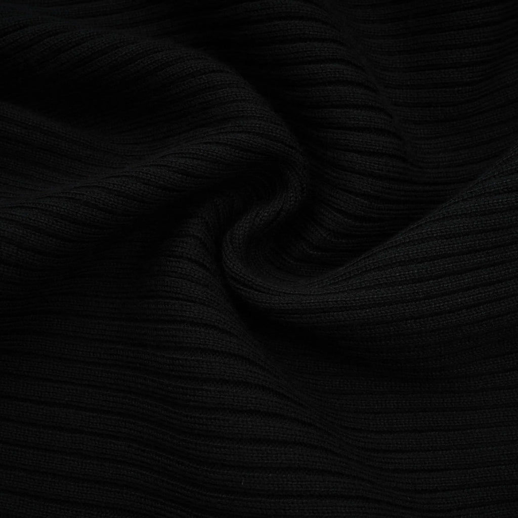 Liana Top Liana Twist Detail High Neck Sleeveless Black Ribbed