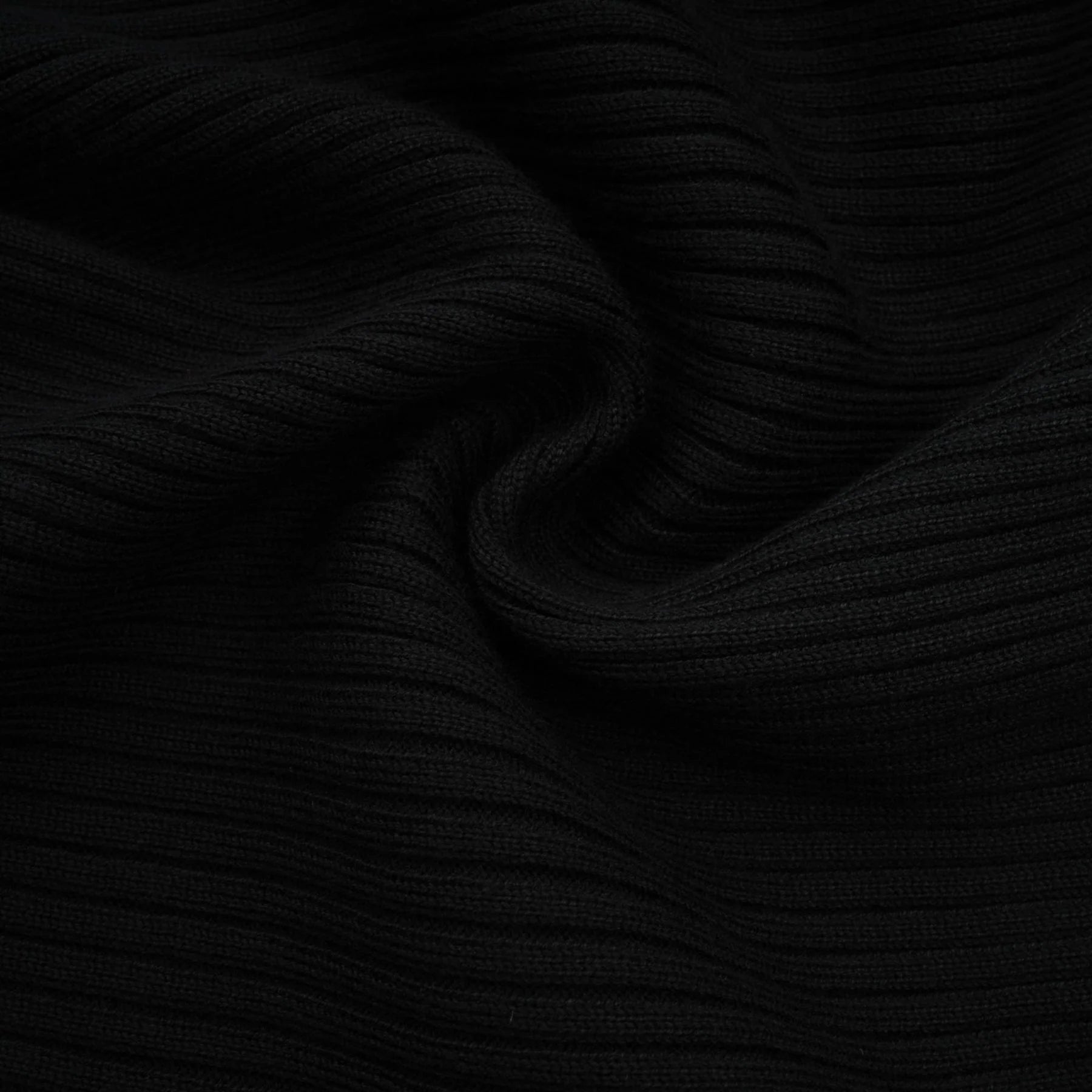 Liana Top Liana Twist Detail High Neck Sleeveless Black Ribbed