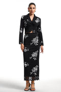 Livia M Stretch Fit Bodycon Dress in Black