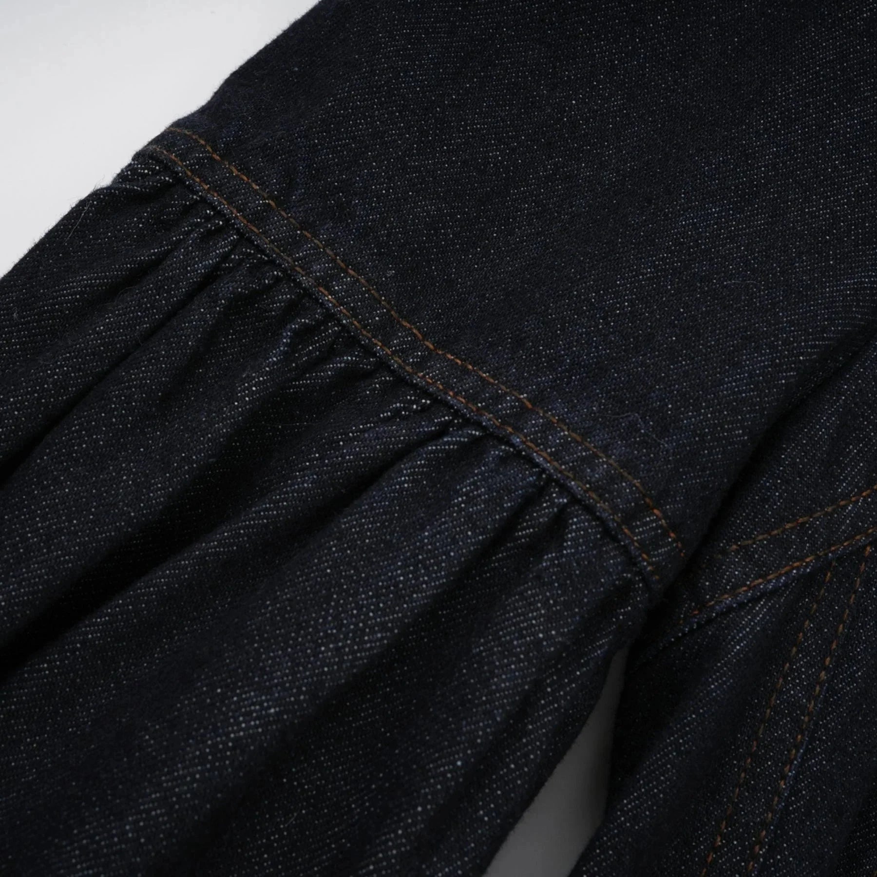 Lodovica Mini Dress Dark - Blue Contrast - Stitch Denim
