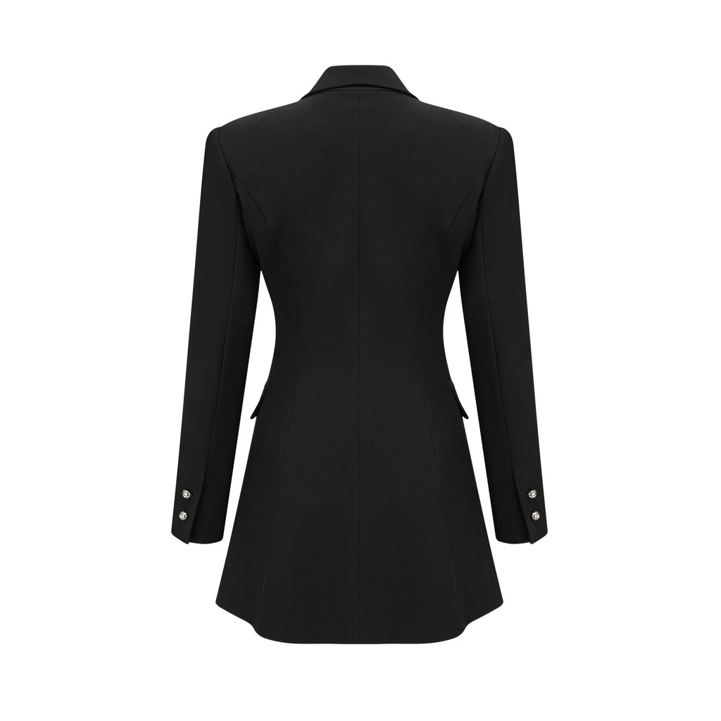 Lola Blazer with Crystal Bow Cut Out