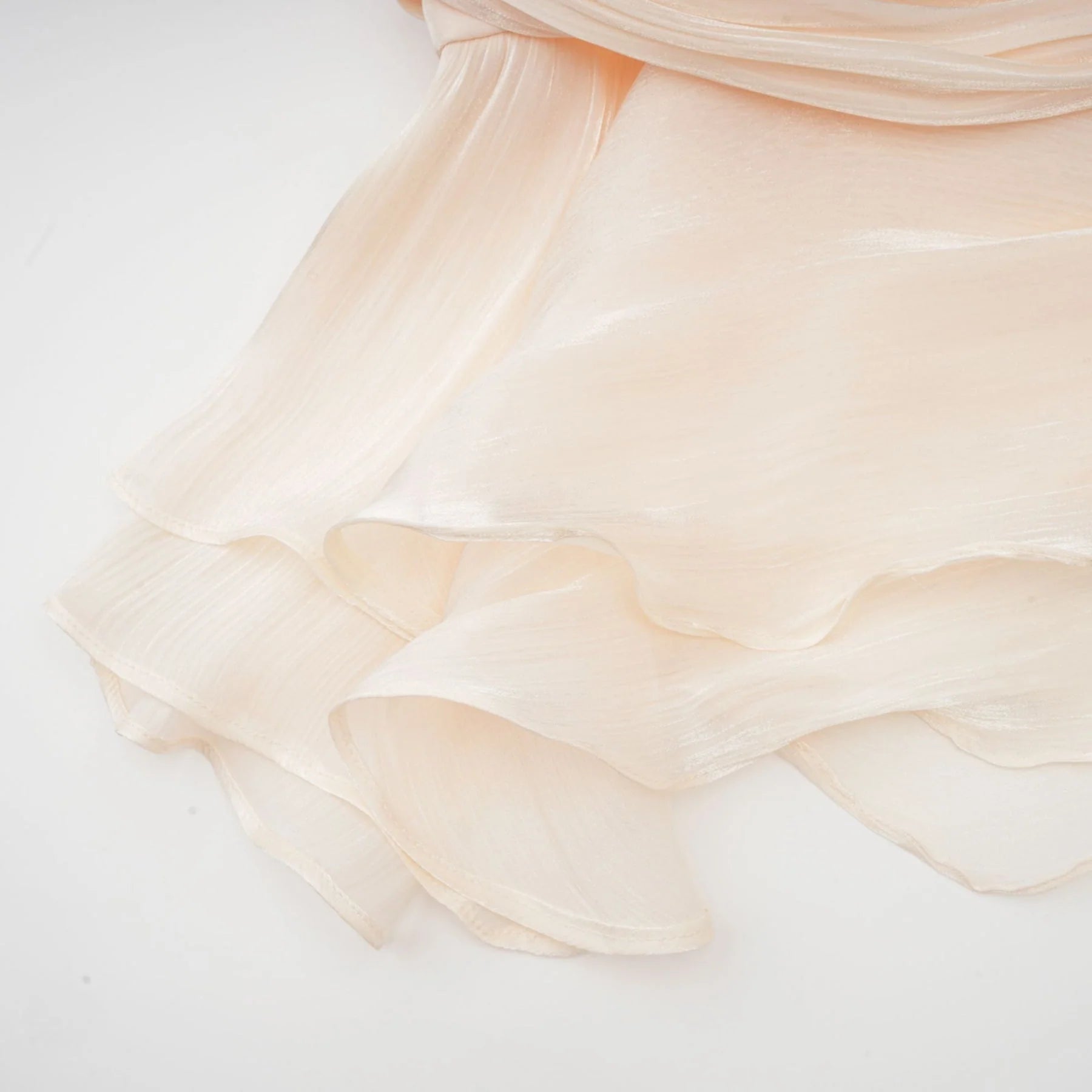 Macy Mini Dress with Twist Design and Ruffled Hem