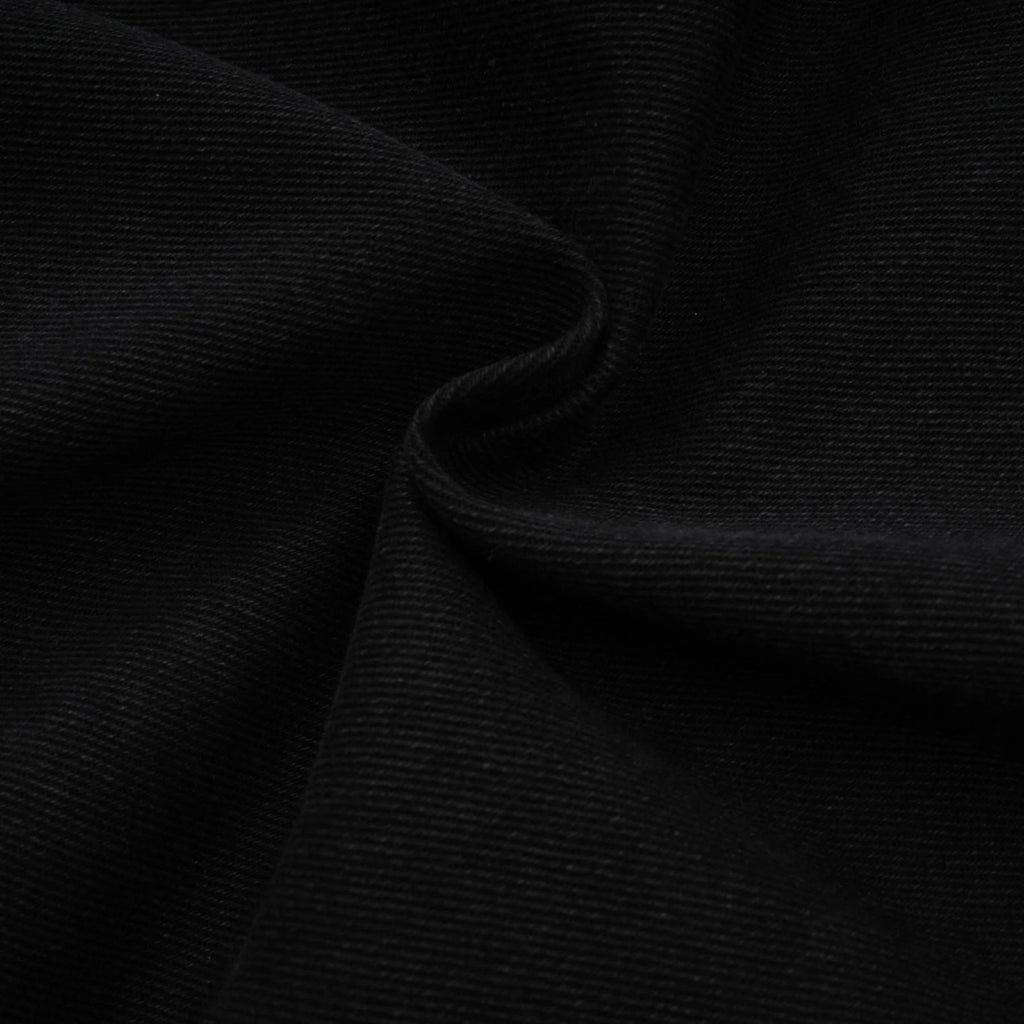 Malaya Jeans Black Buttoned Wide Leg