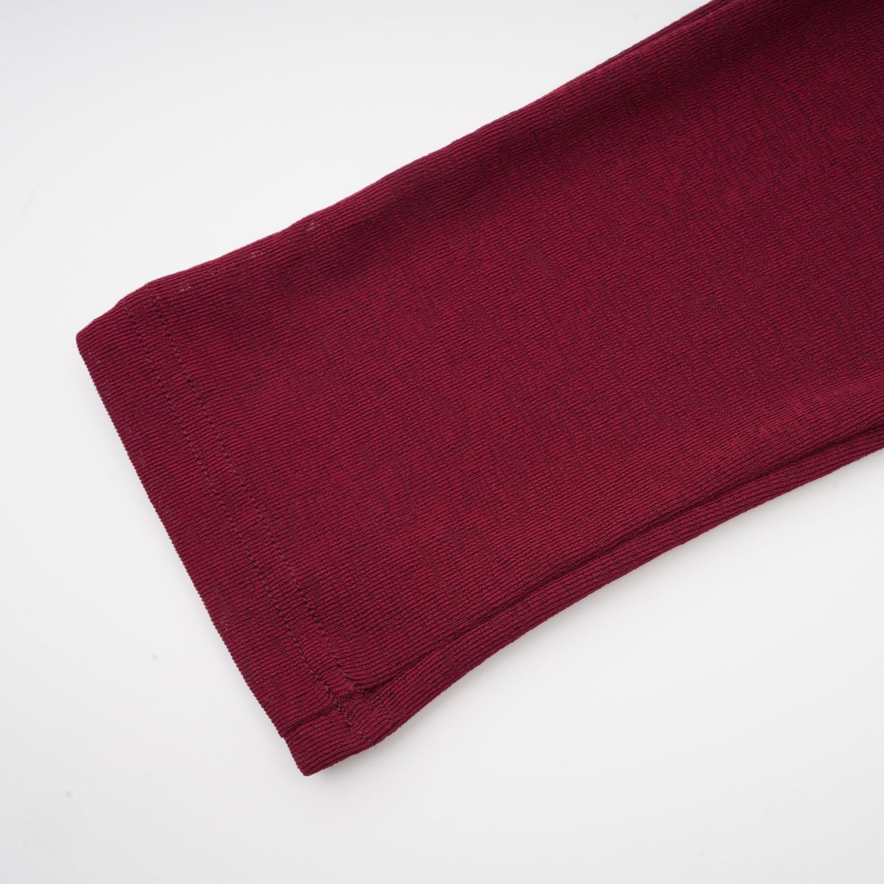Maria Midi Dress - Vibrant Red with Flap Design & Long Sleeves