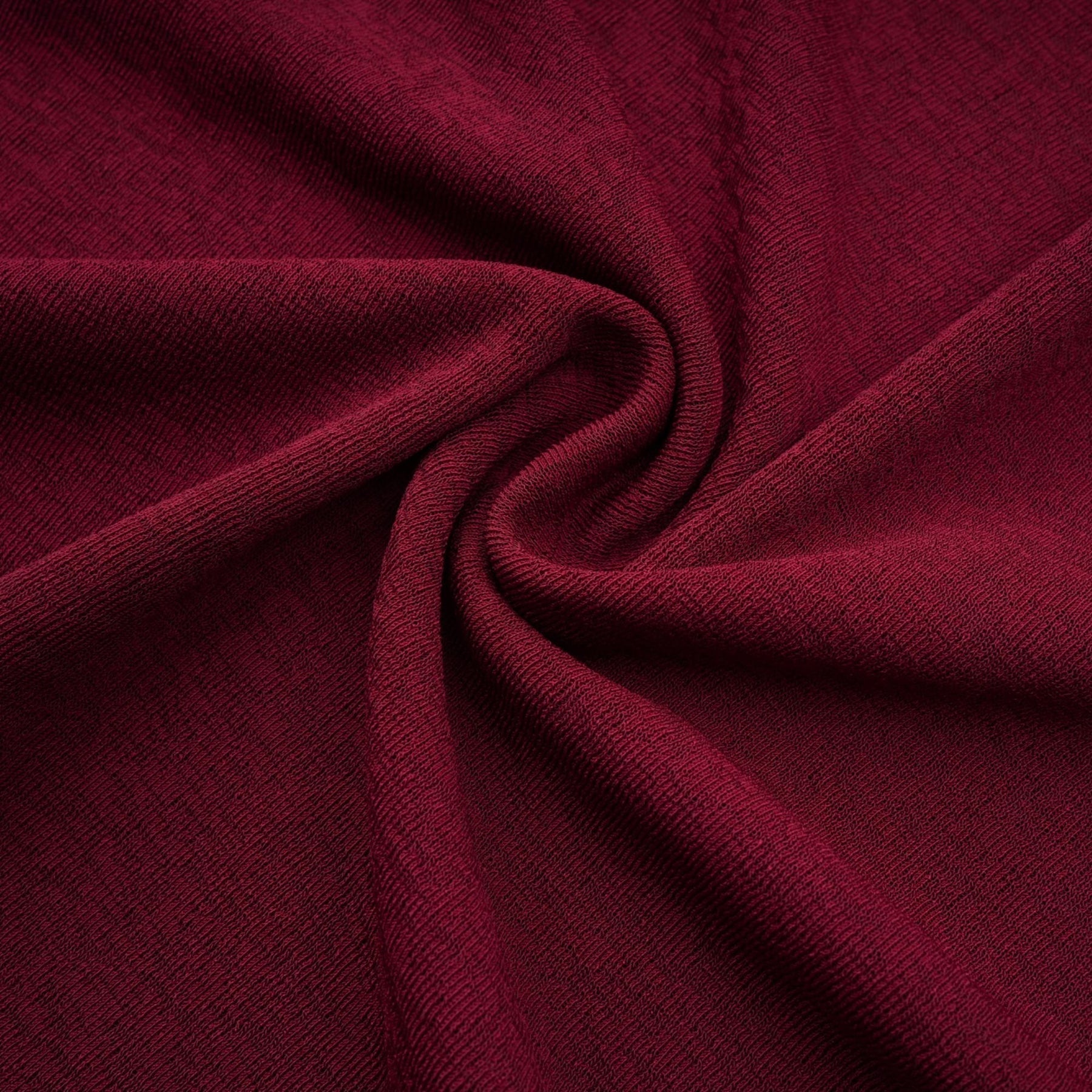 Maria Midi Dress - Vibrant Red with Flap Design & Long Sleeves
