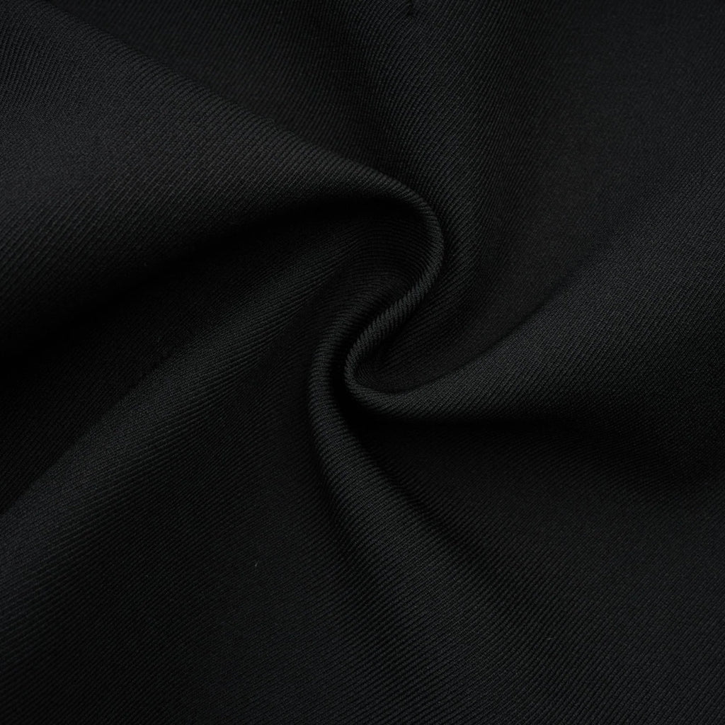 Mariangela Blazer Mariangela Oversize Bow Tie Black Blazer