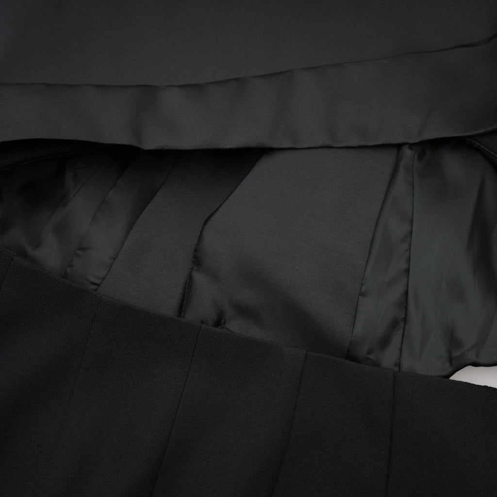 Mariangela Blazer Mariangela Oversize Bow Tie Black Blazer