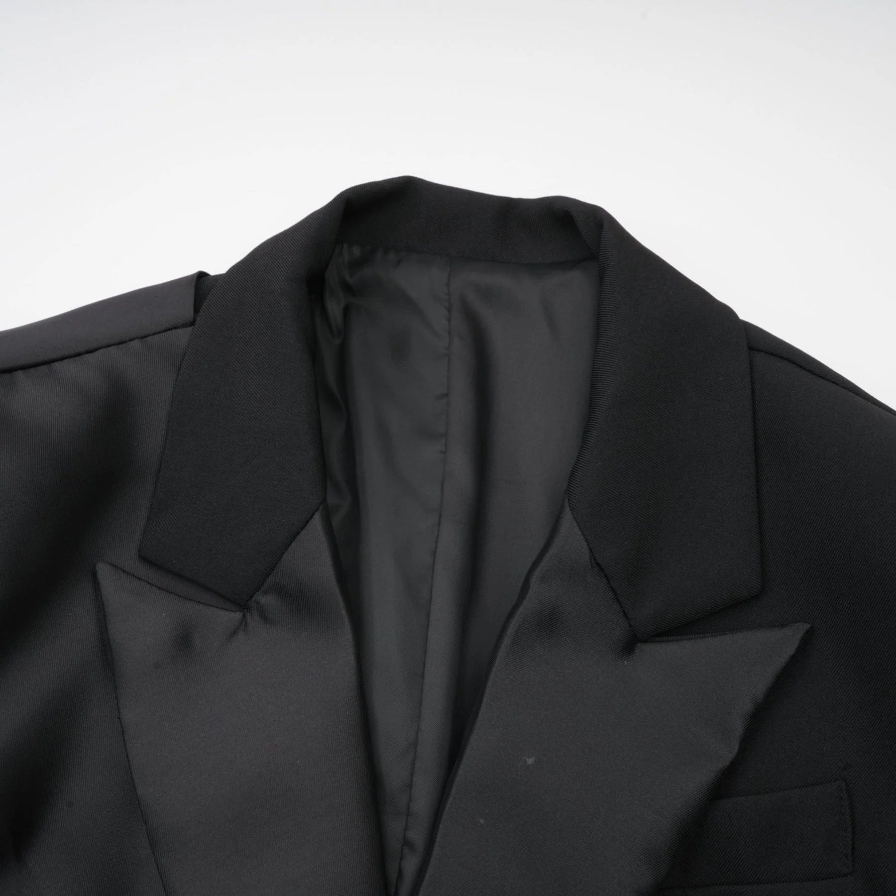 Mariangela Blazer Mariangela Oversize Bow Tie Black Blazer