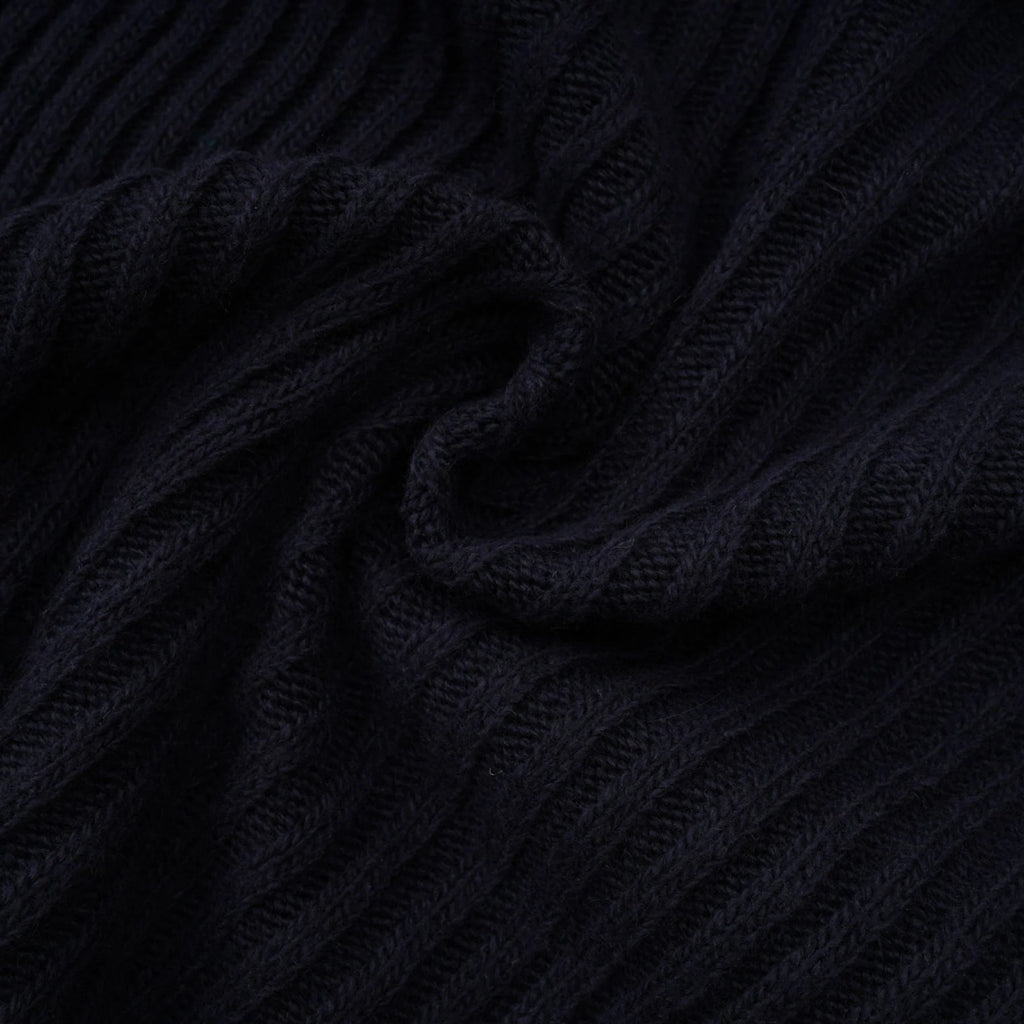 Mariarosa Top & Dress Dark Blue Knitted Matching Set