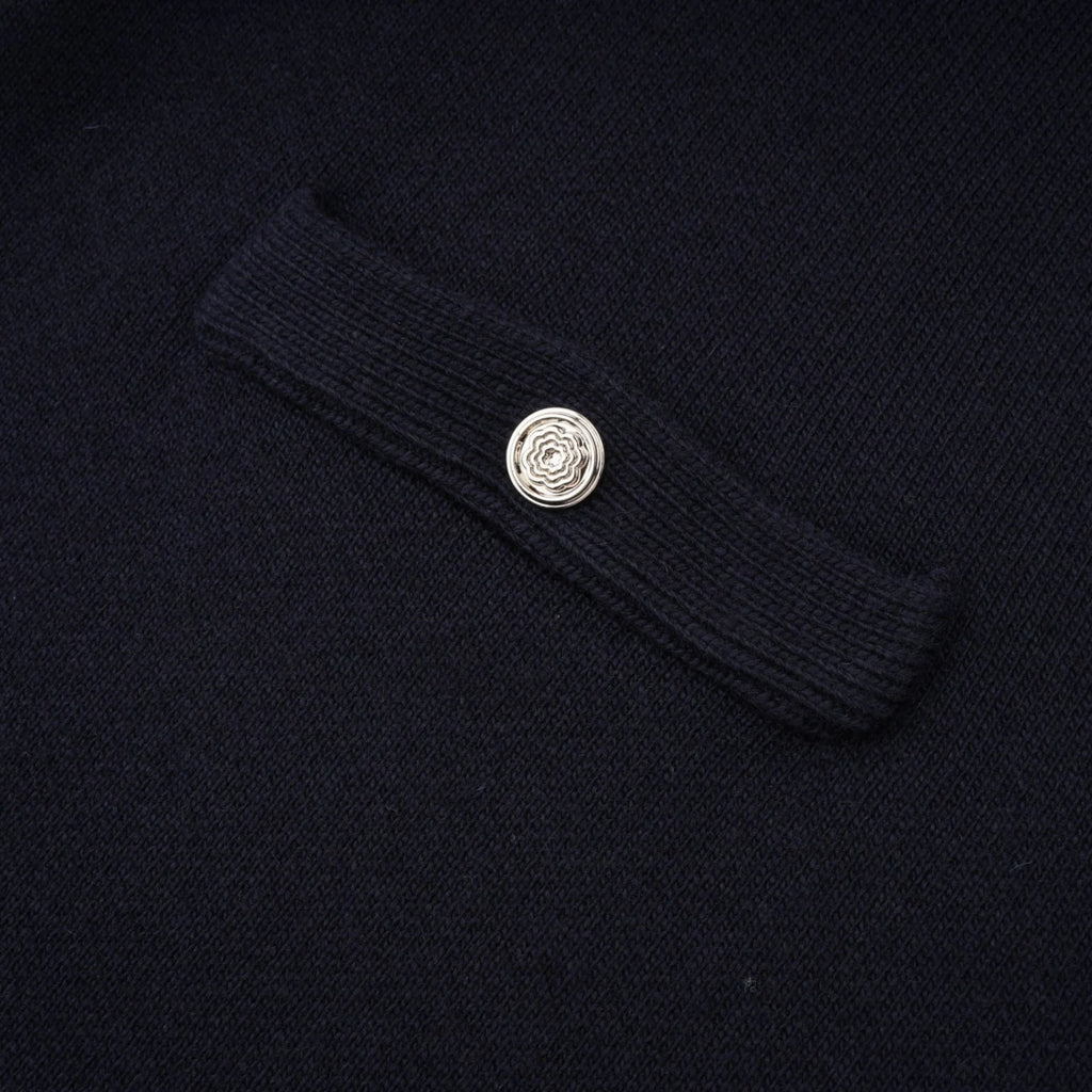 Mariarosa Top & Dress Dark Blue Knitted Matching Set