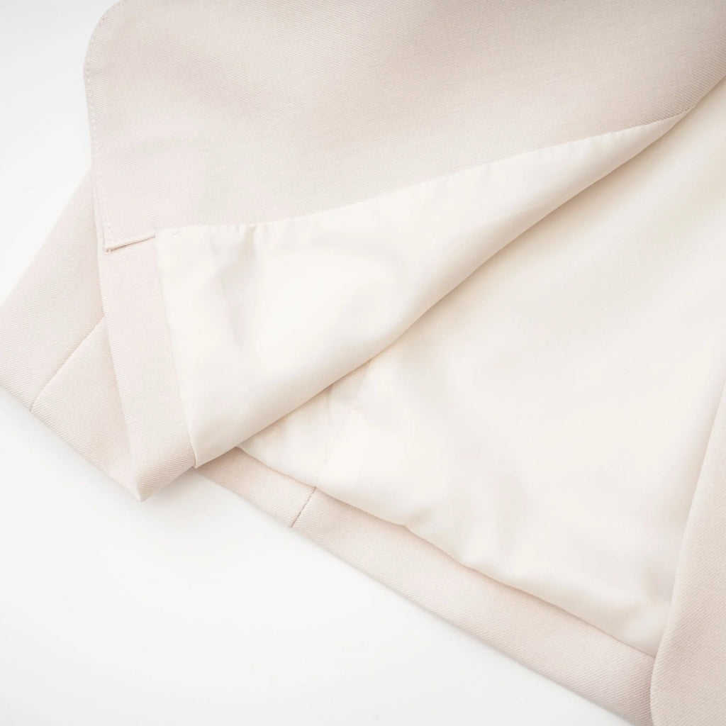 Marina Classic Jacket with Scarf Detailing