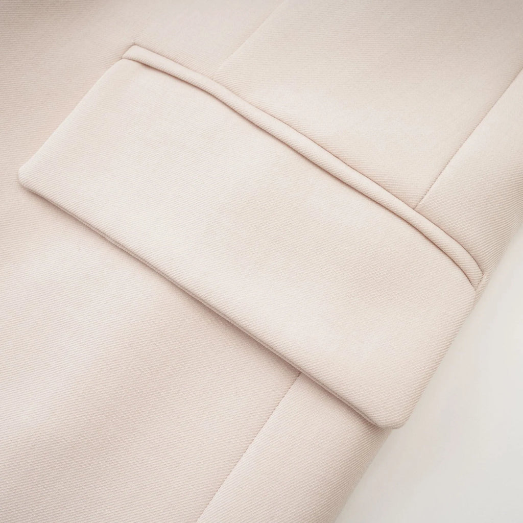 Marina Classic Jacket with Scarf Detailing