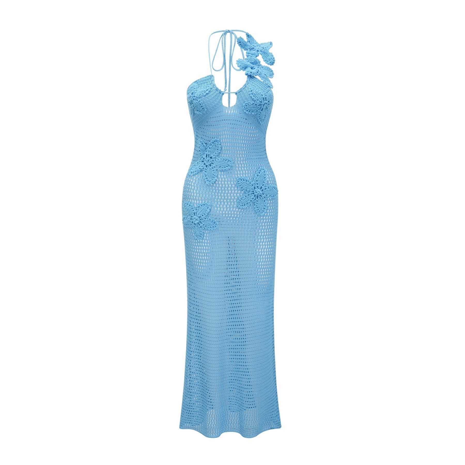 Maya Maxi Dress in Bright Blue