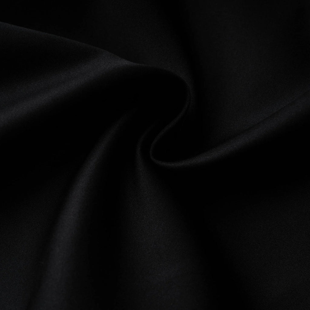 Maya Top Black Bow Cropped Zip Back Spaghetti Straps