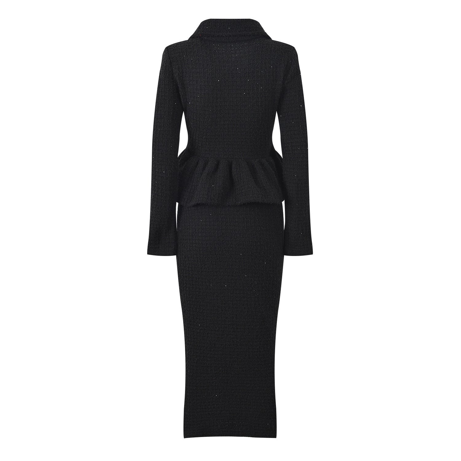 Nadia Top & Skirt Set - Tailored Two - Piece Ensemble - Structured Fit - Elegant Look