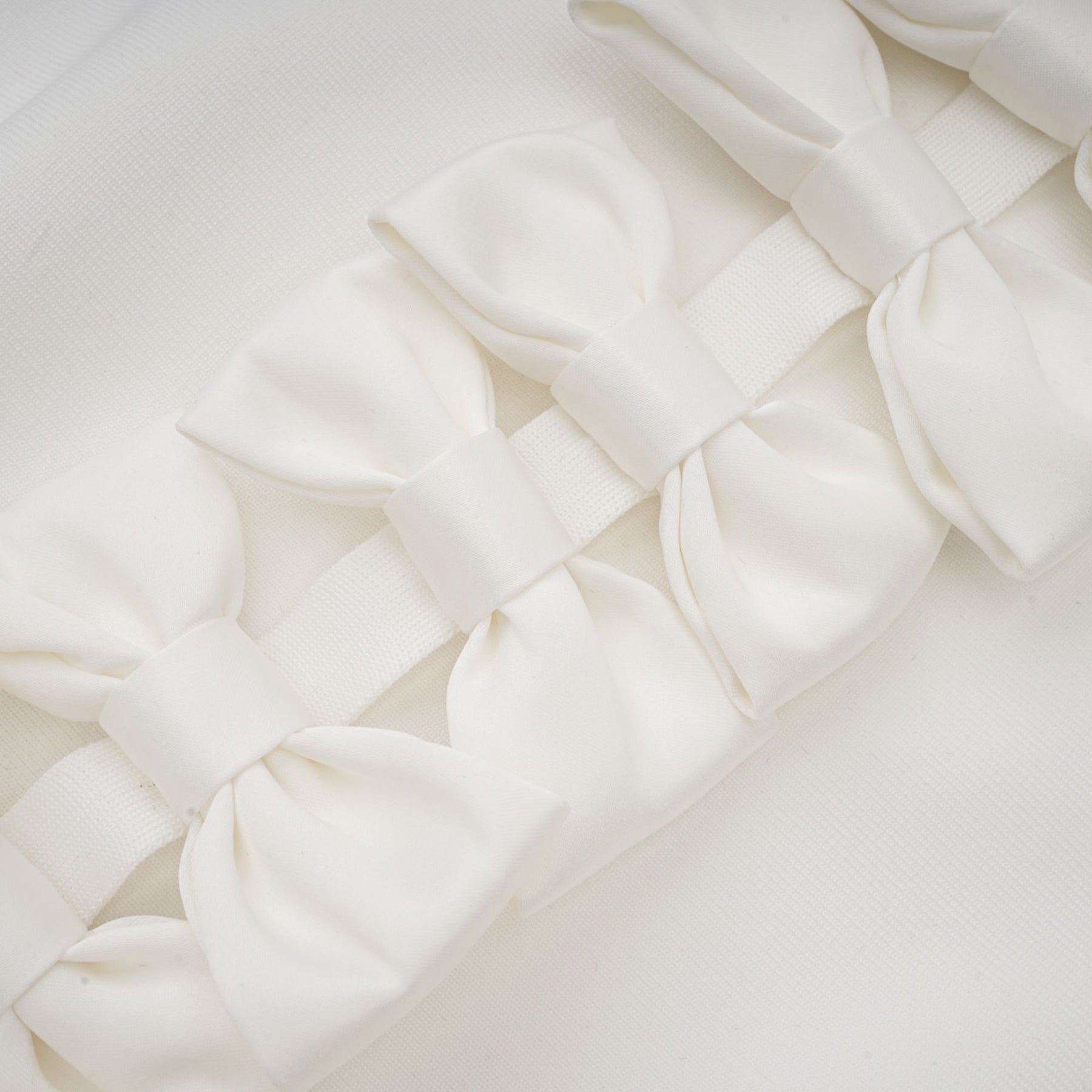 Natalia Dress White Oversize - Bow Maxi