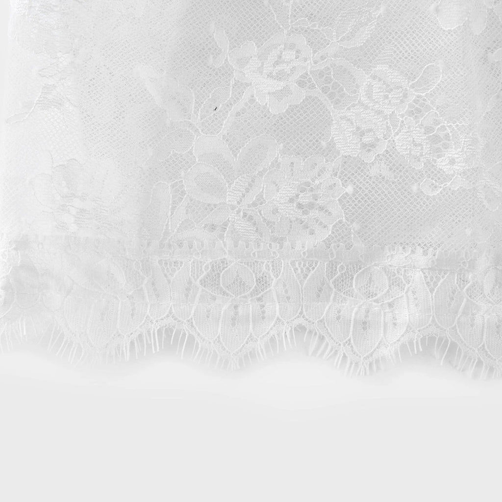 Natalie Maxi Dress in White with Square Neck