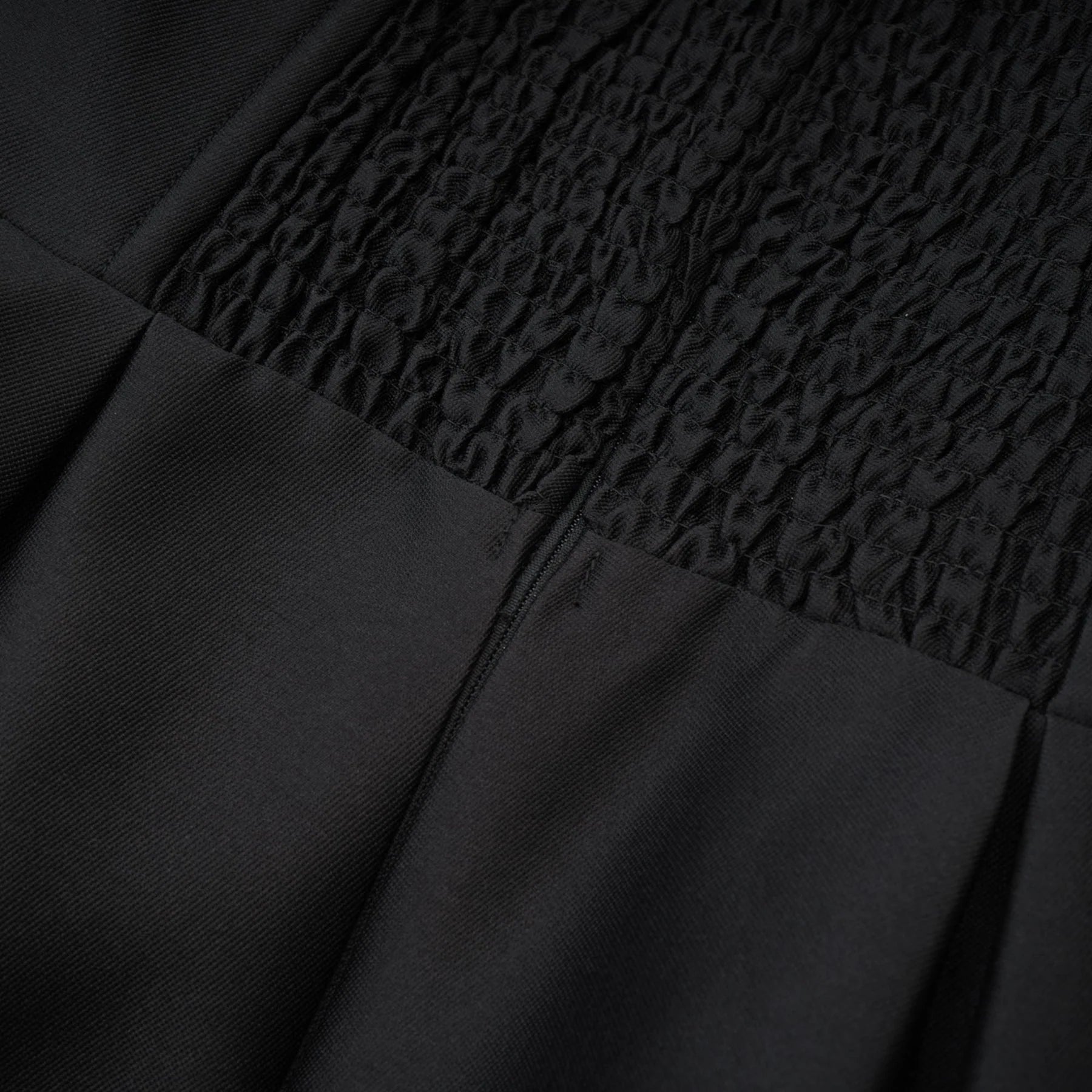 Nicole Midi Dress Black White Strapless Bow Detail Elegance