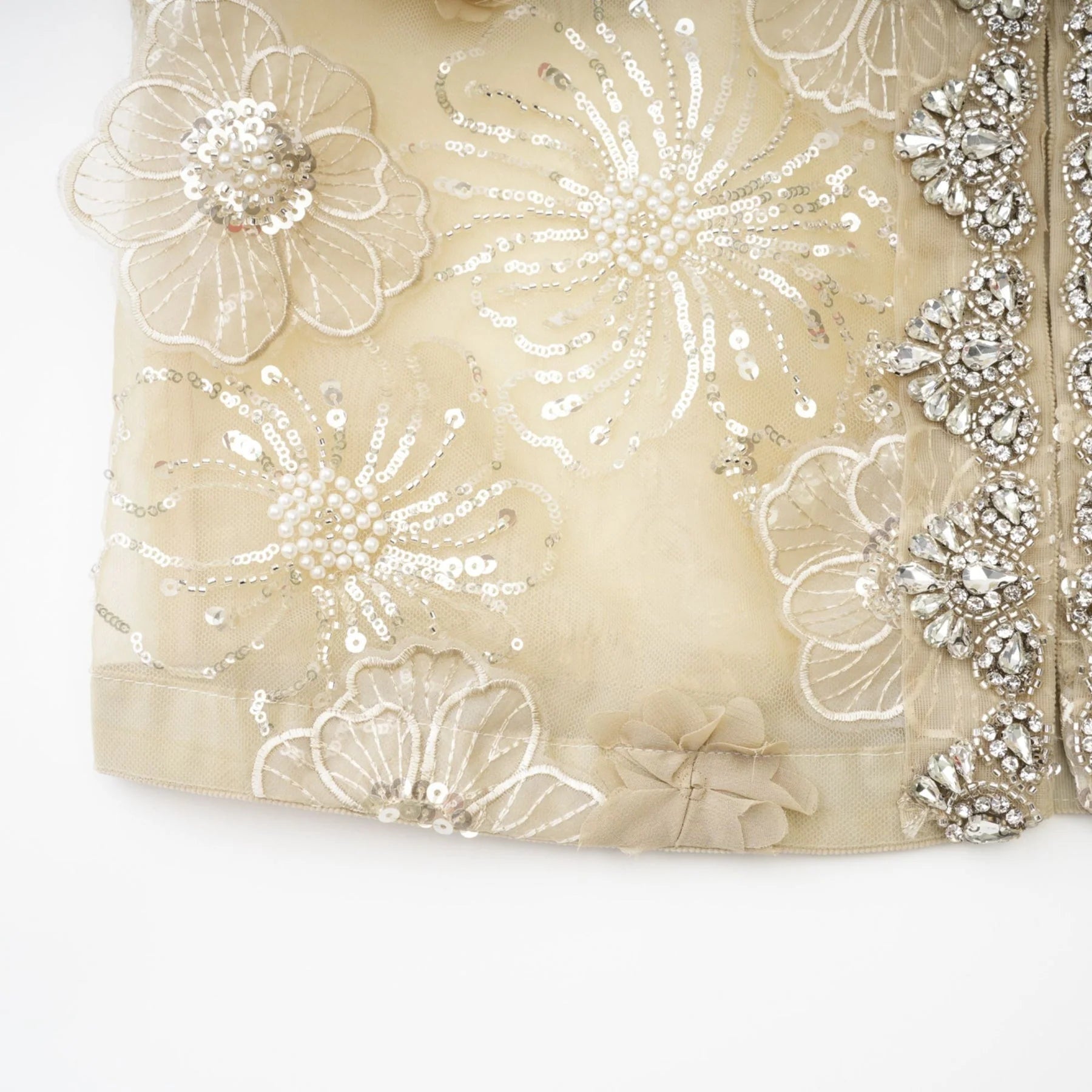 Paityn Floral Appliqué Jacket