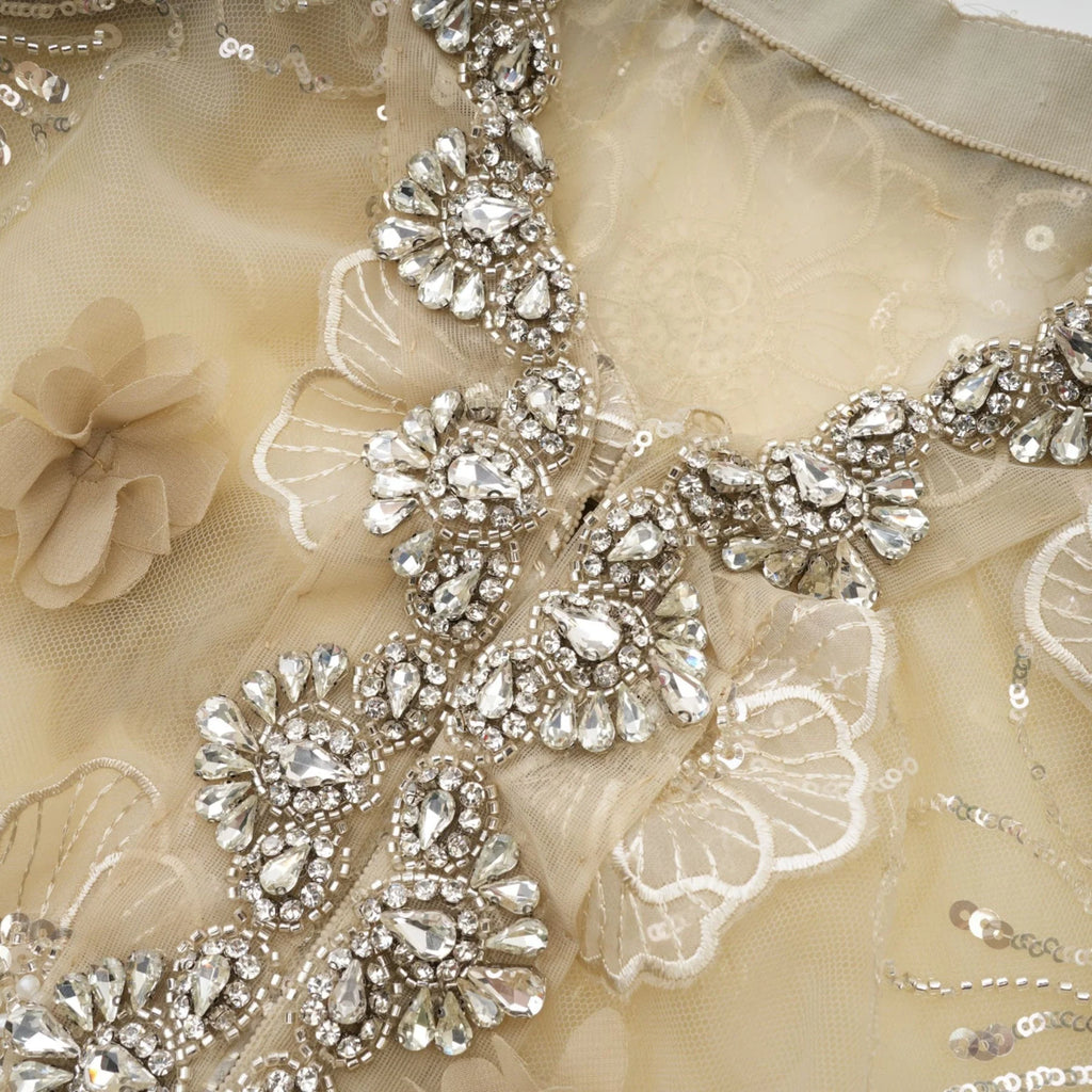 Paityn Floral Appliqué Jacket