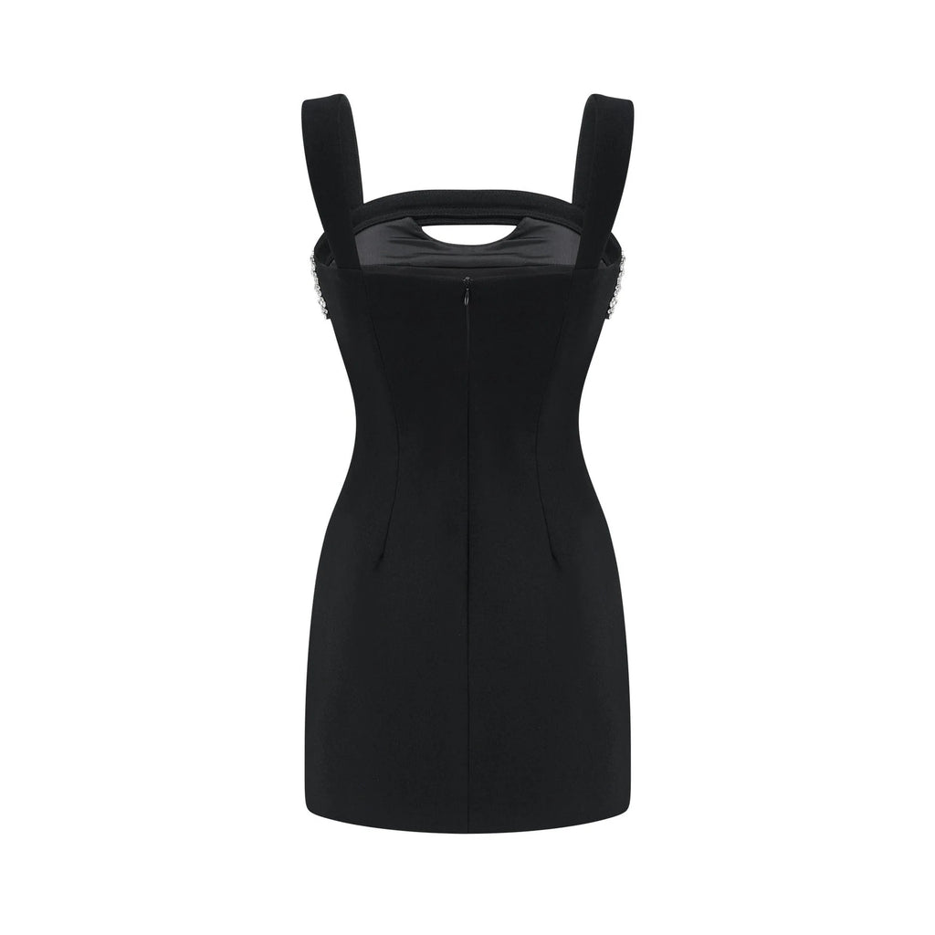 Paloma Mini Dress with Sequin Cut Out Detailing