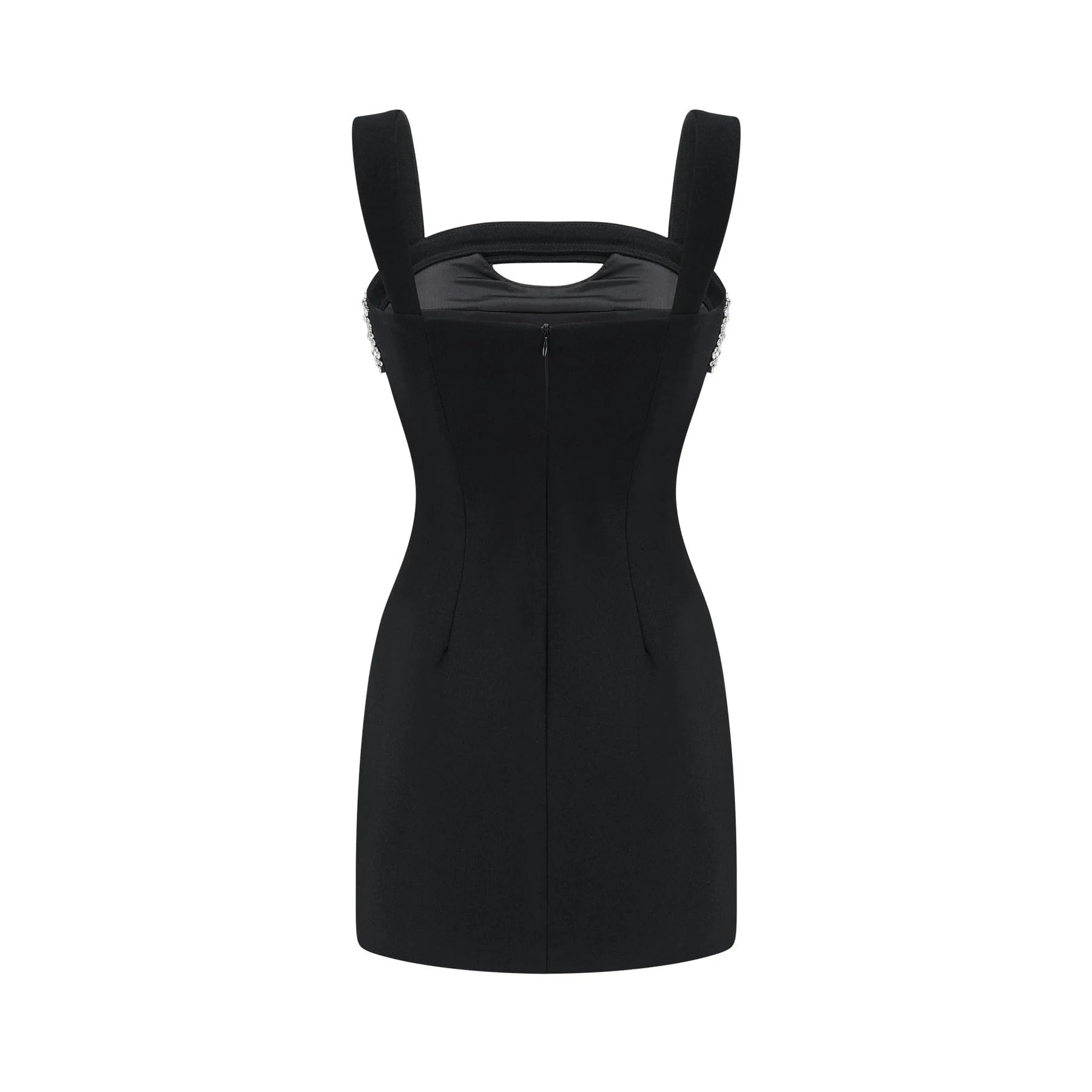 Paloma Mini Dress with Sequin Cut Out Detailing